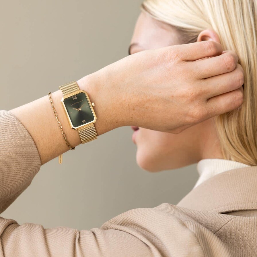 Grace, Grace Gold Green Mesh, Goud, Afbeelding 2 van 6