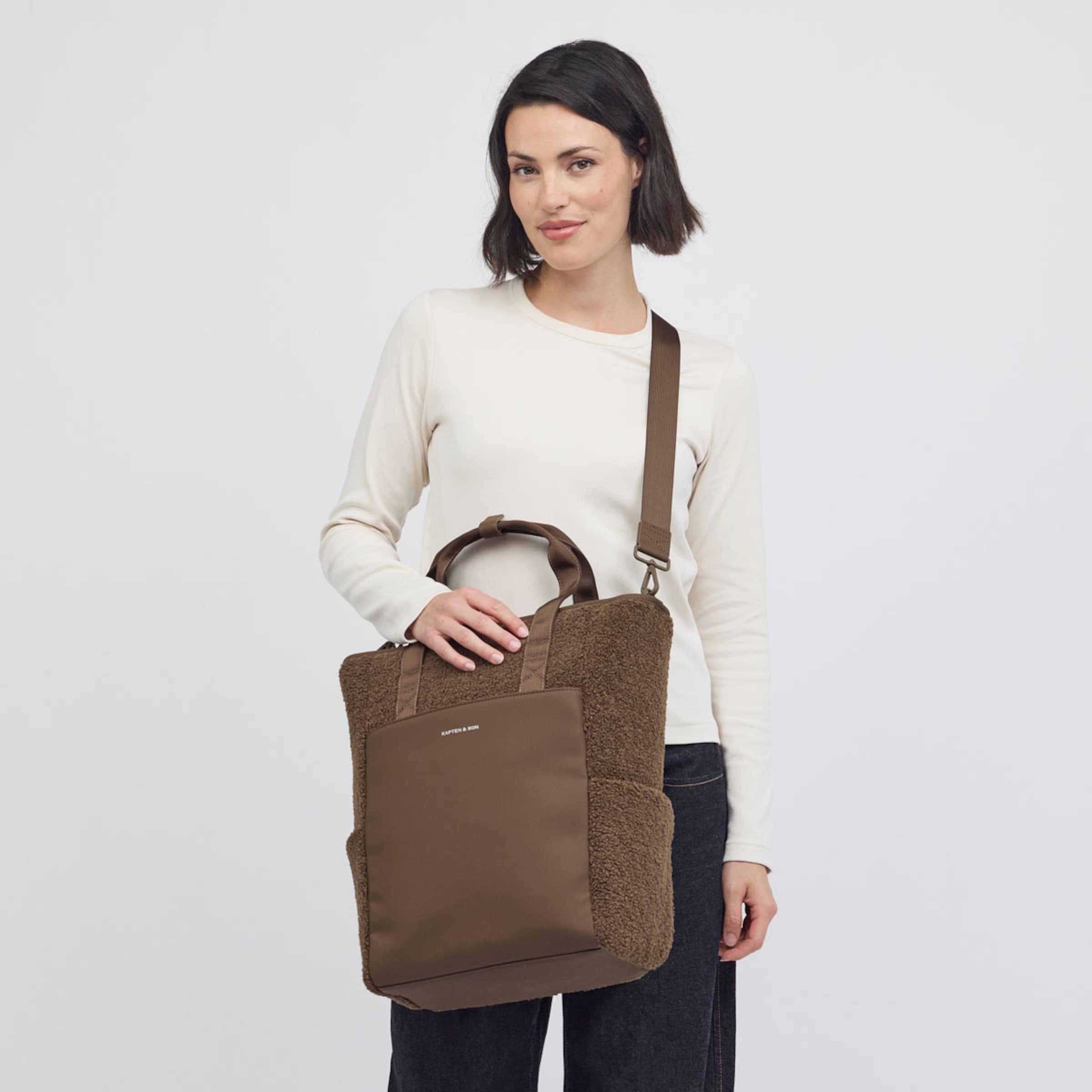 Lindby Pro Fleece Mocha Brown