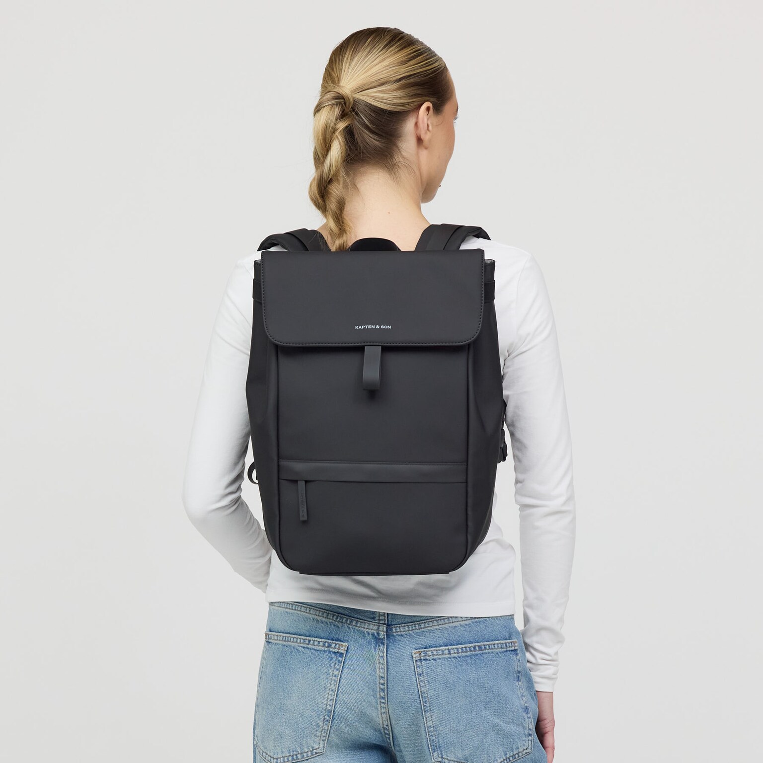 Fyn, Fyn Sleek Full PU All Black, Nero, Immagine 2 di 8