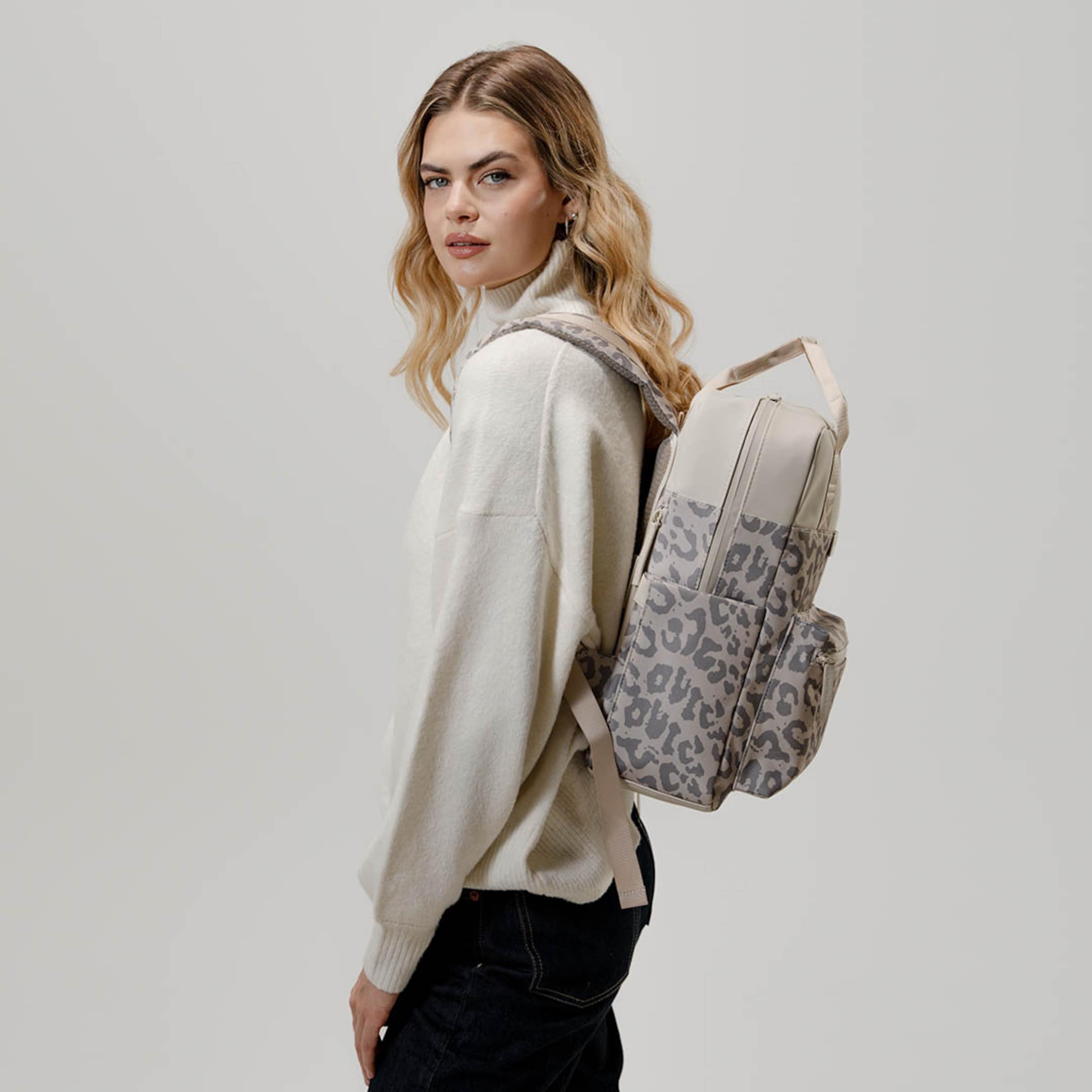 Bergen Pro Diaper Backpack Set Leo Sandstone – Backpacks K