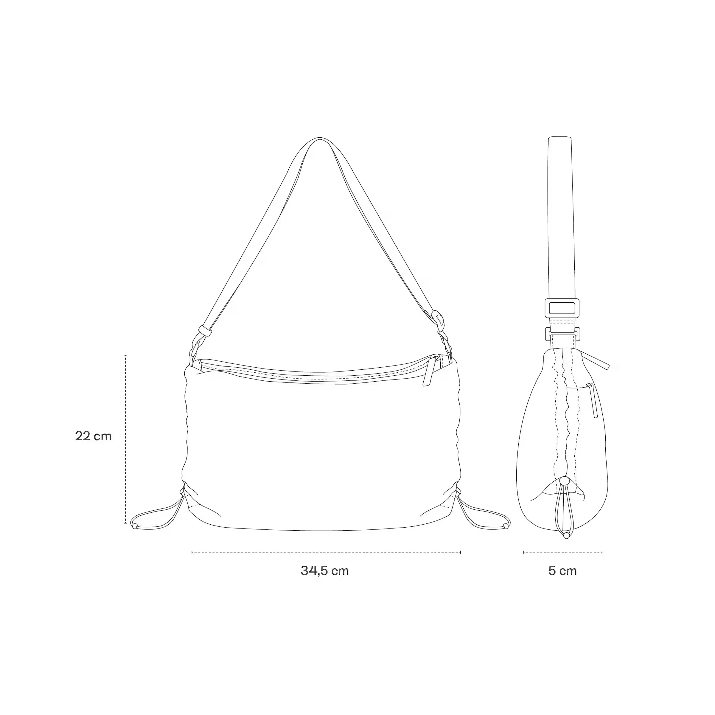 Skara Small Cord Dusty Sand