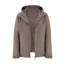 Puffer 3in1 Rain Jacket, Puffer 3in1 Rain Jacket Taupe, Taupe