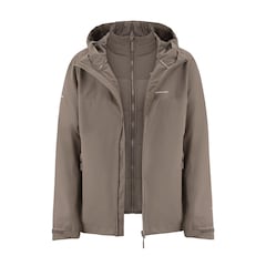 Puffer 3in1 Rain Jacket, Puffer 3in1 Rain Jacket Taupe, Taupe