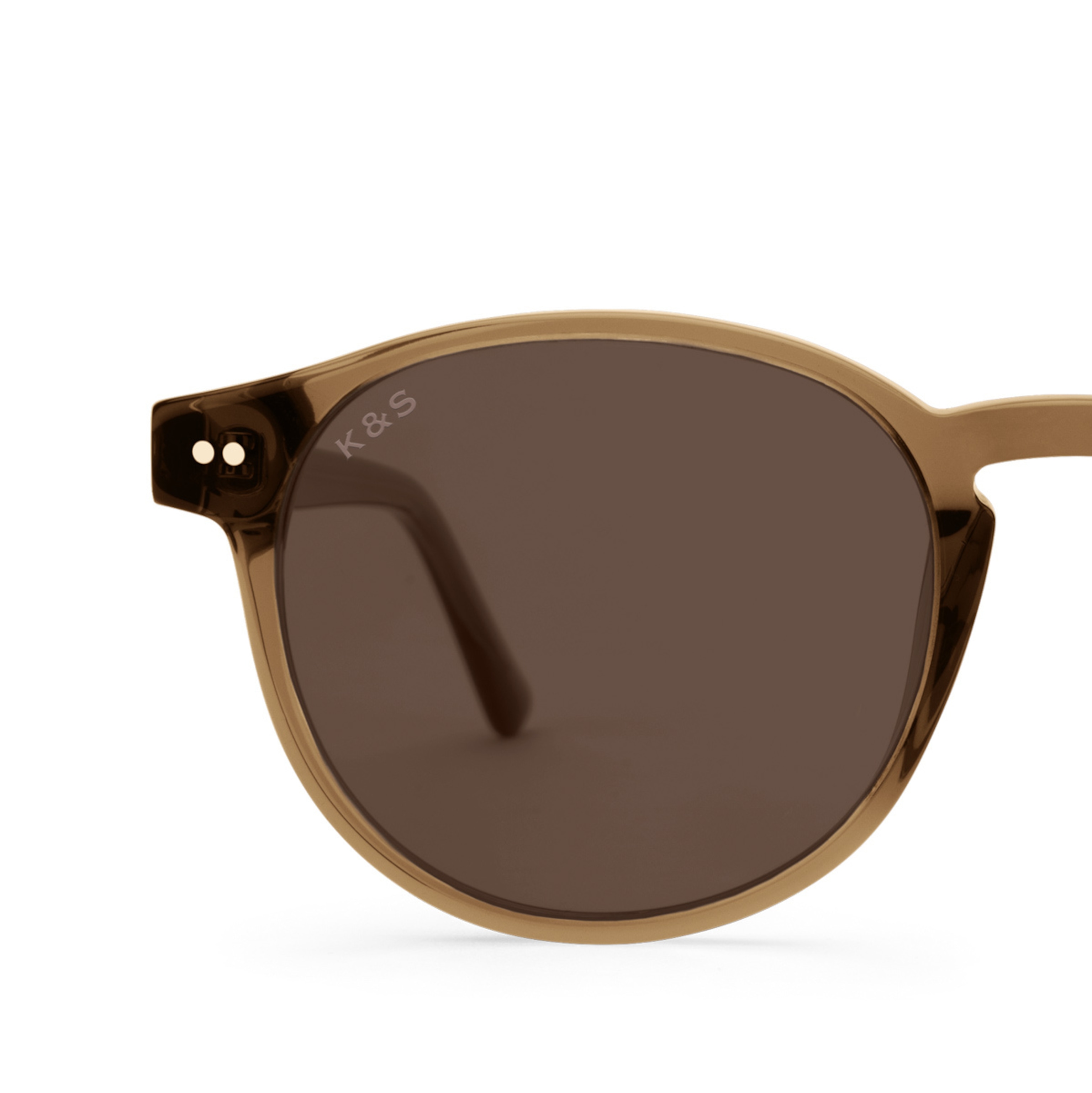 Niet geselecteerd, Marais, Marais Transparent Caramel Brown, Bruin