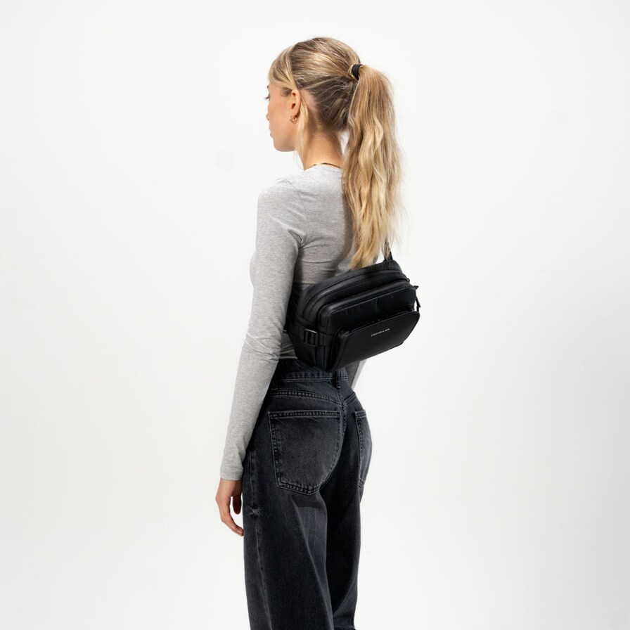 Lisbon Crossbody, Lisbon Crossbody All Black, Zwart, Afbeelding 3 van 10
