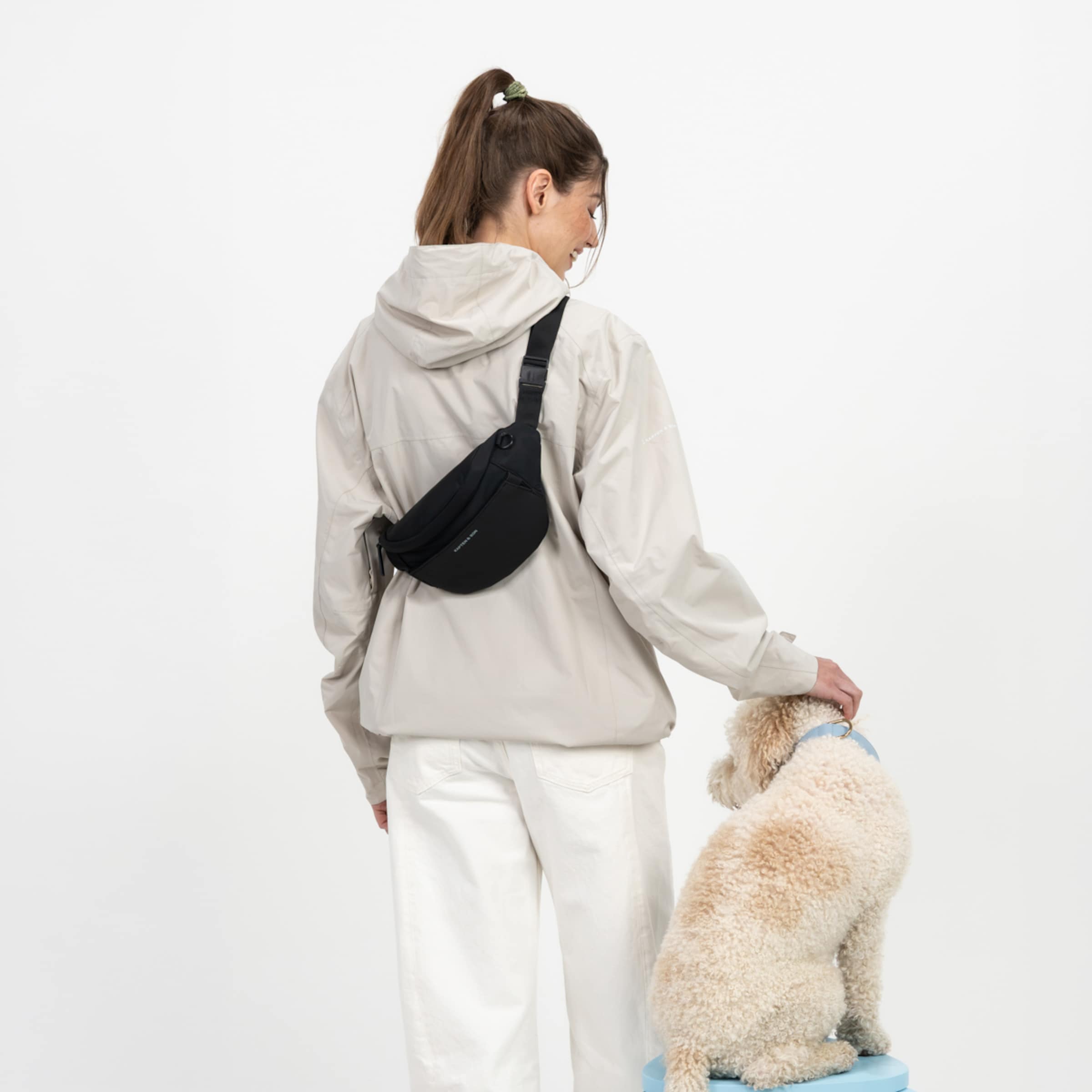 Eli Dog Bag All Black