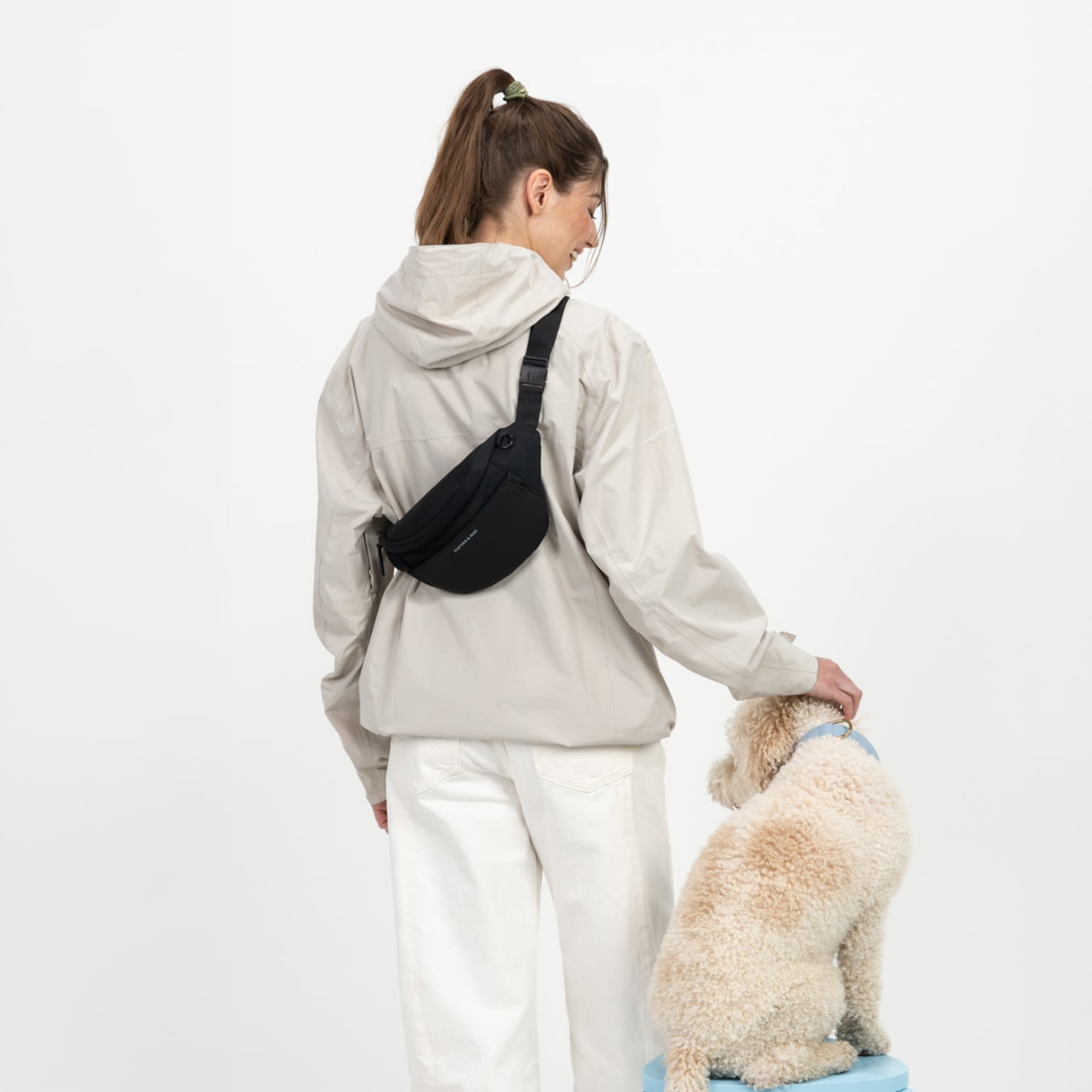 Eli Dog Bag, Eli Dog Bag All Black Schwarz, Bild 3 von 13
