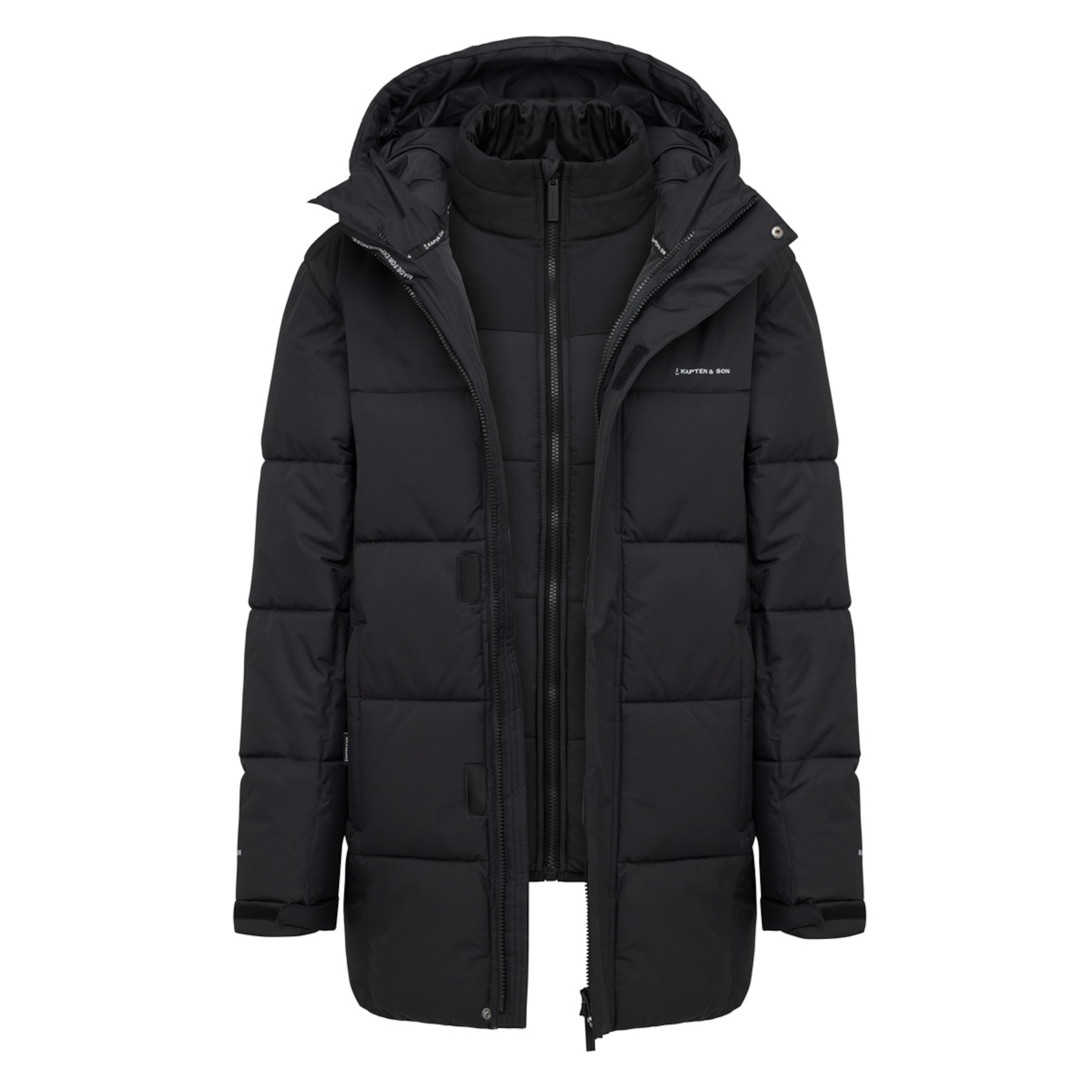 Unselected, Arctic 3in1 Winter Jacket, Arctic 3in1 Winter Jacket All Black, Black