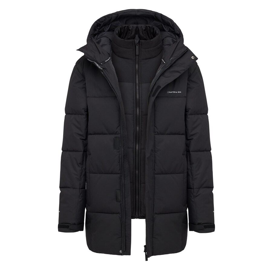 Arctic 3in1 Winter Jacket, Arctic 3in1 Winter Jacket All Black, Zwart, Afbeelding 1 van 18