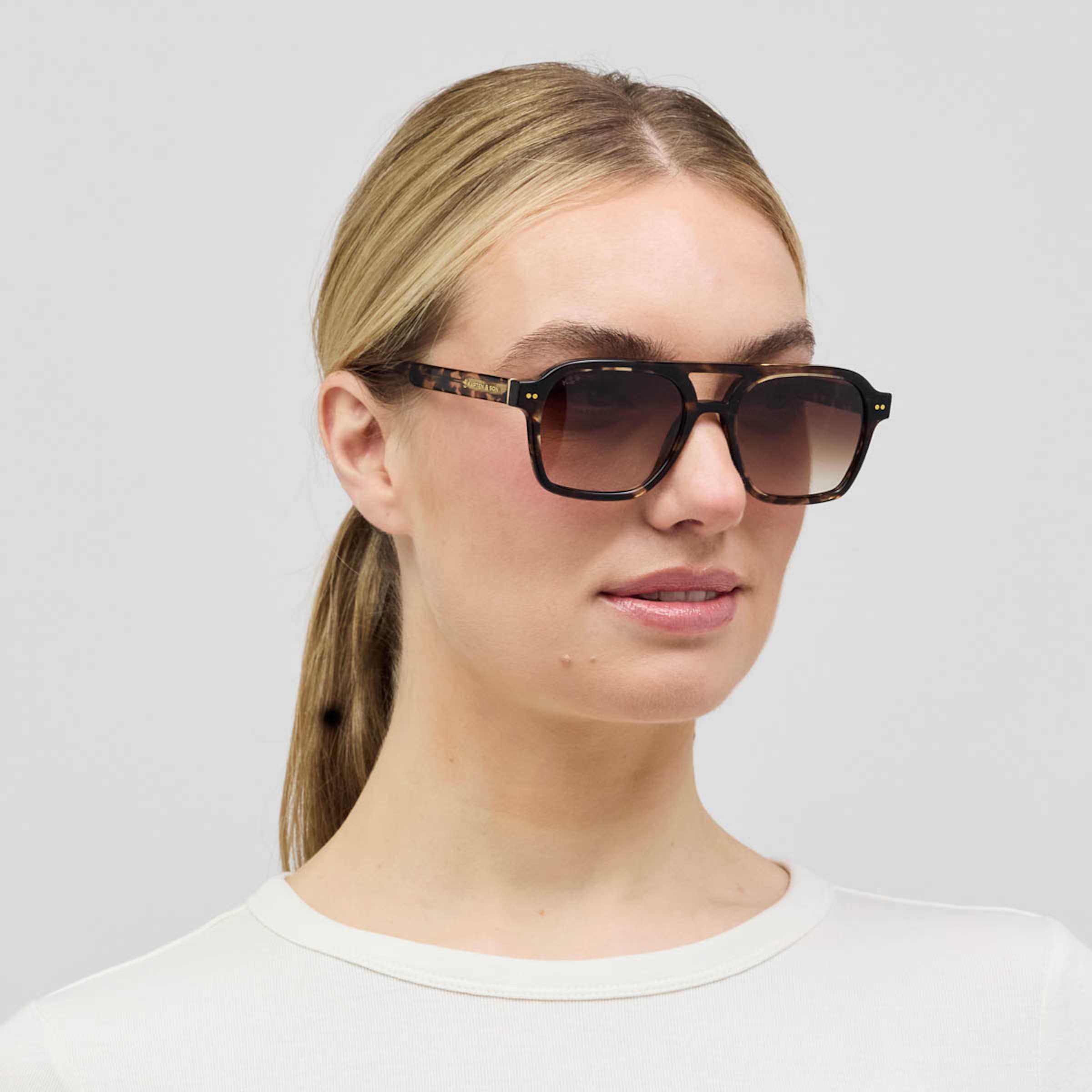 Zurich Edge Crystal Tortoise Brown