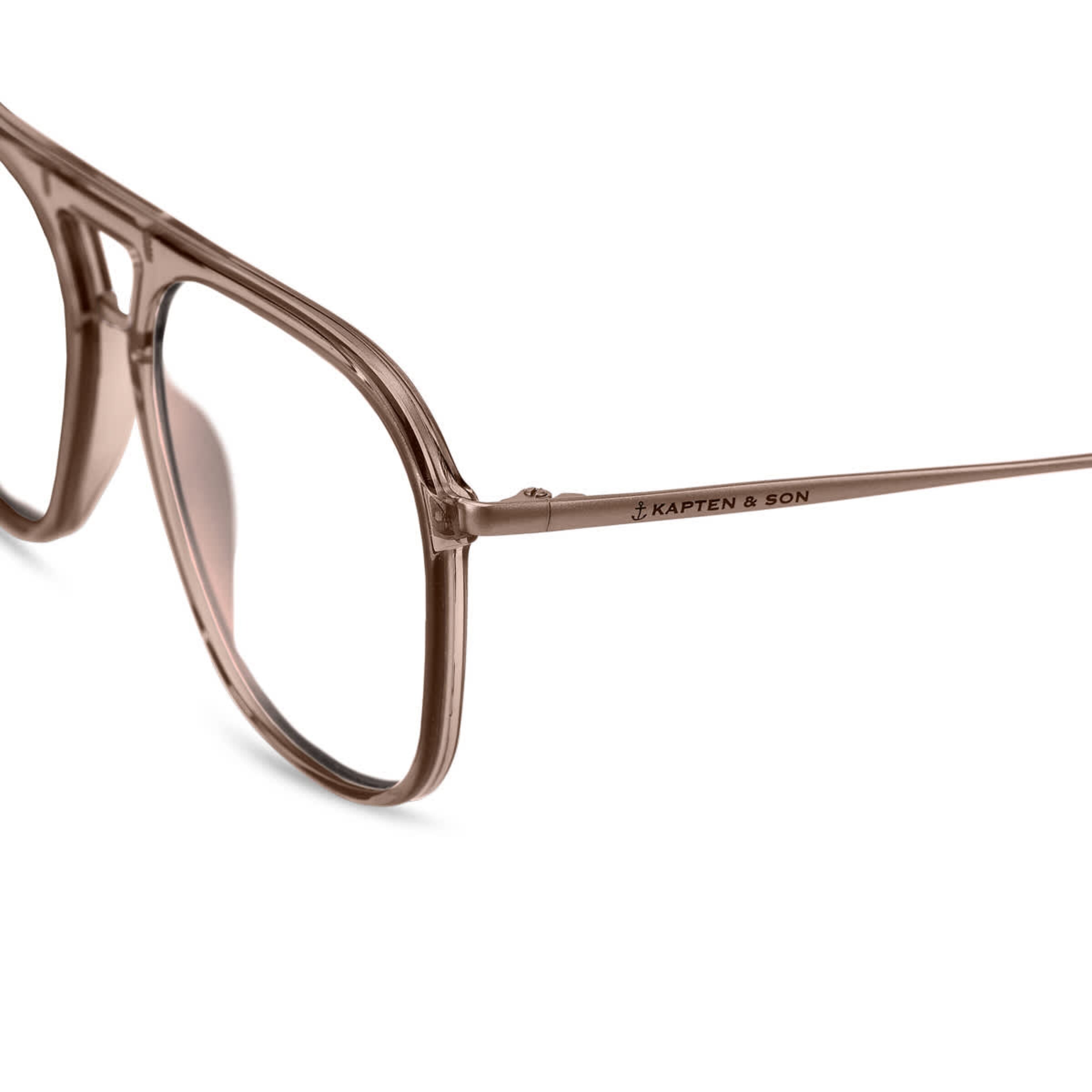 Zurich Transparent Hazel Eyewear Kapten & Son