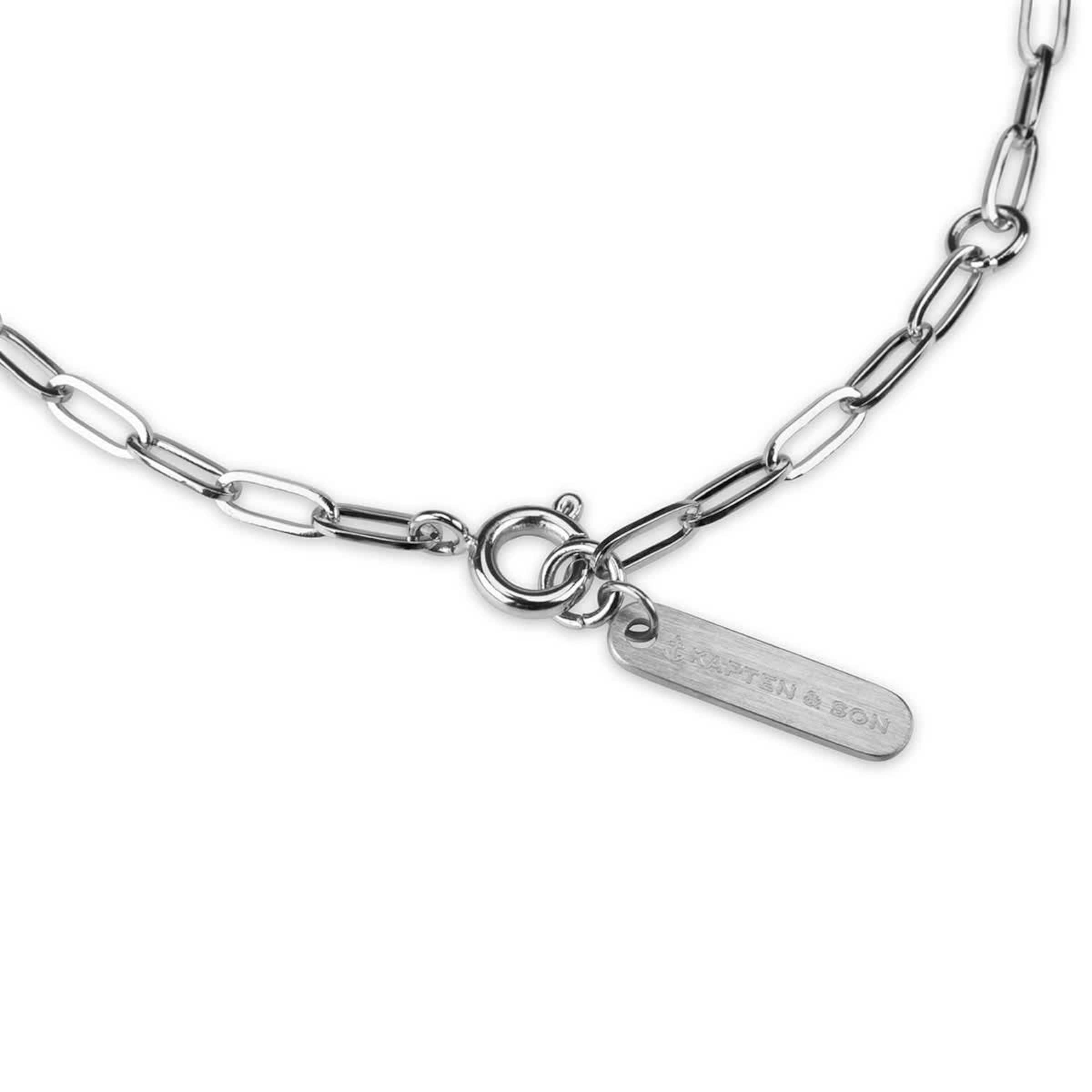 Silver on sale lock bracelet