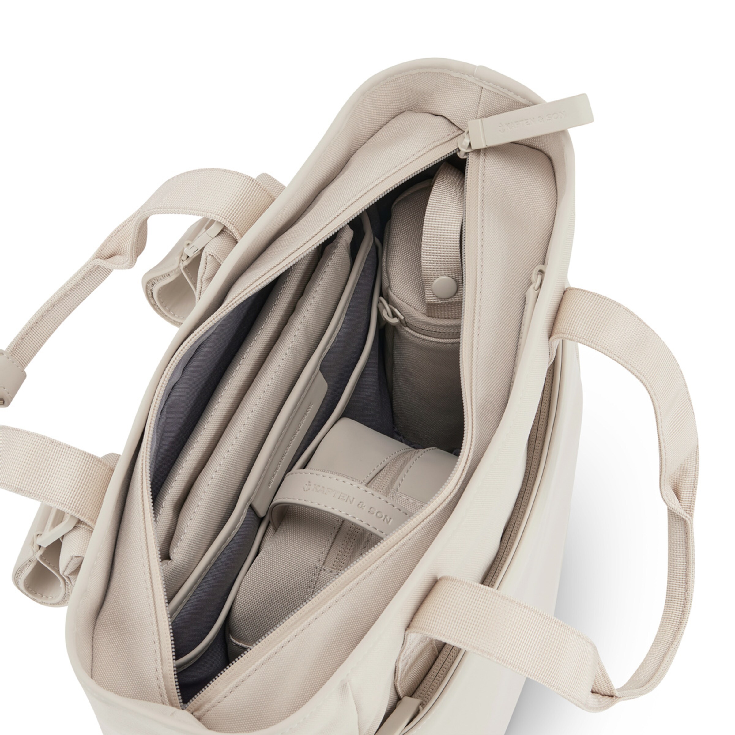 Lindby Diaper Backpack Set Sandstone