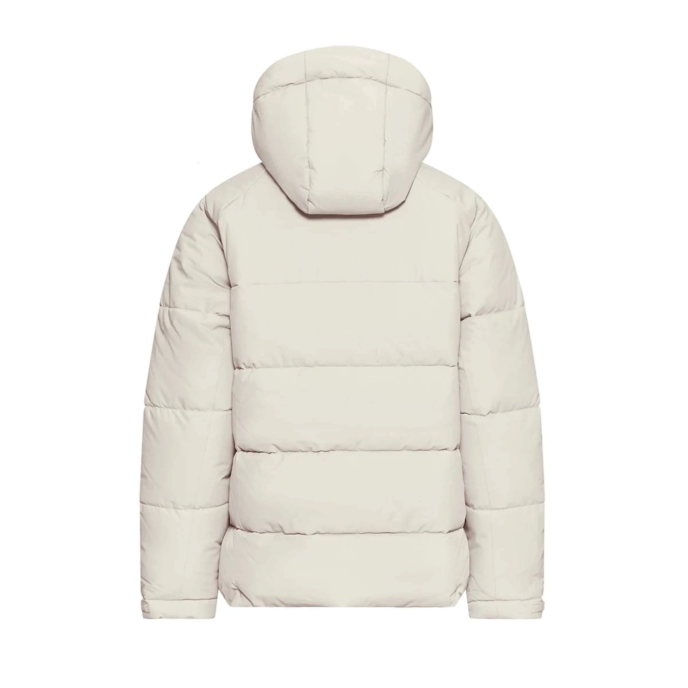 Short Winter Puffer Jacket Sandstone