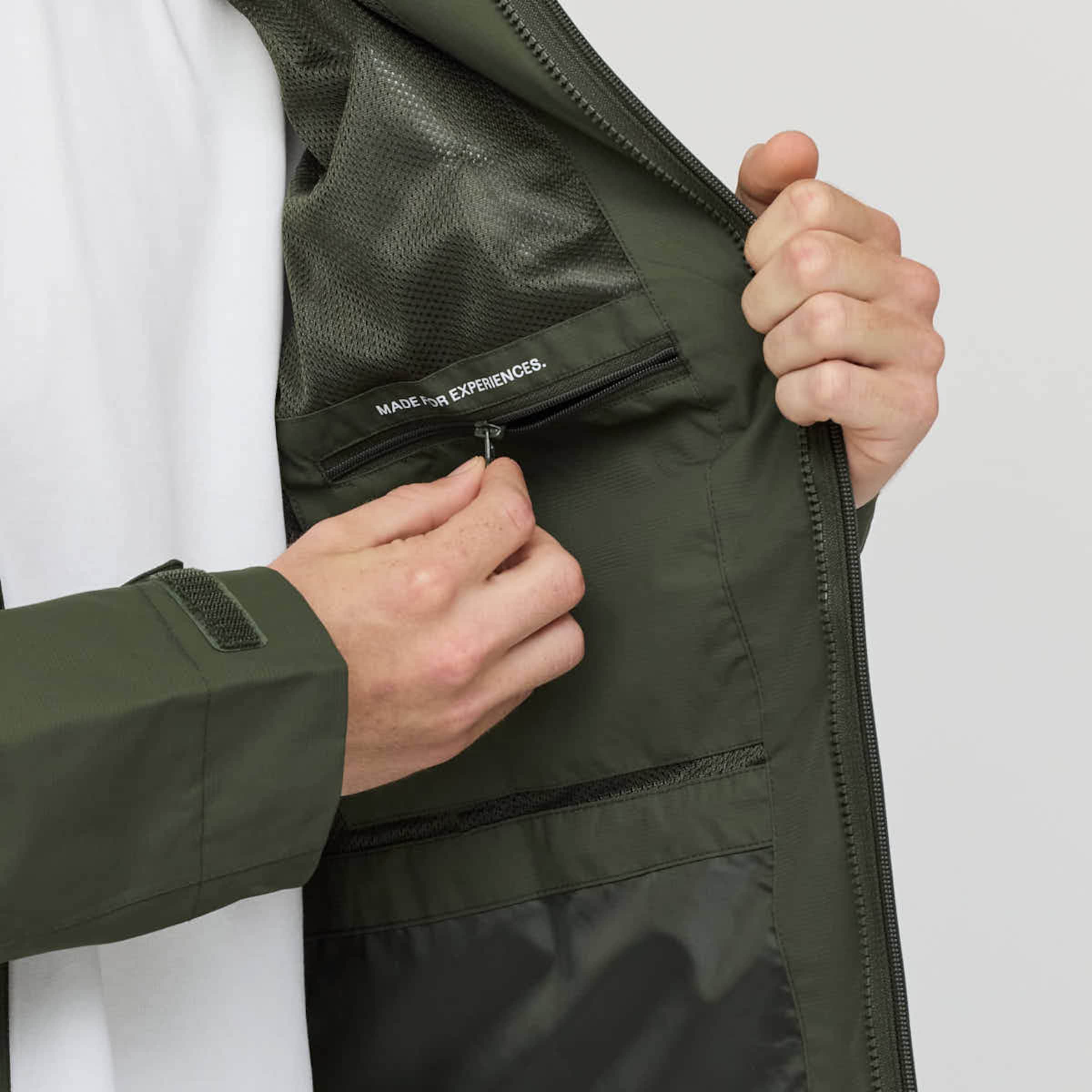 Everyday 3in1 Rain Jacket Olive