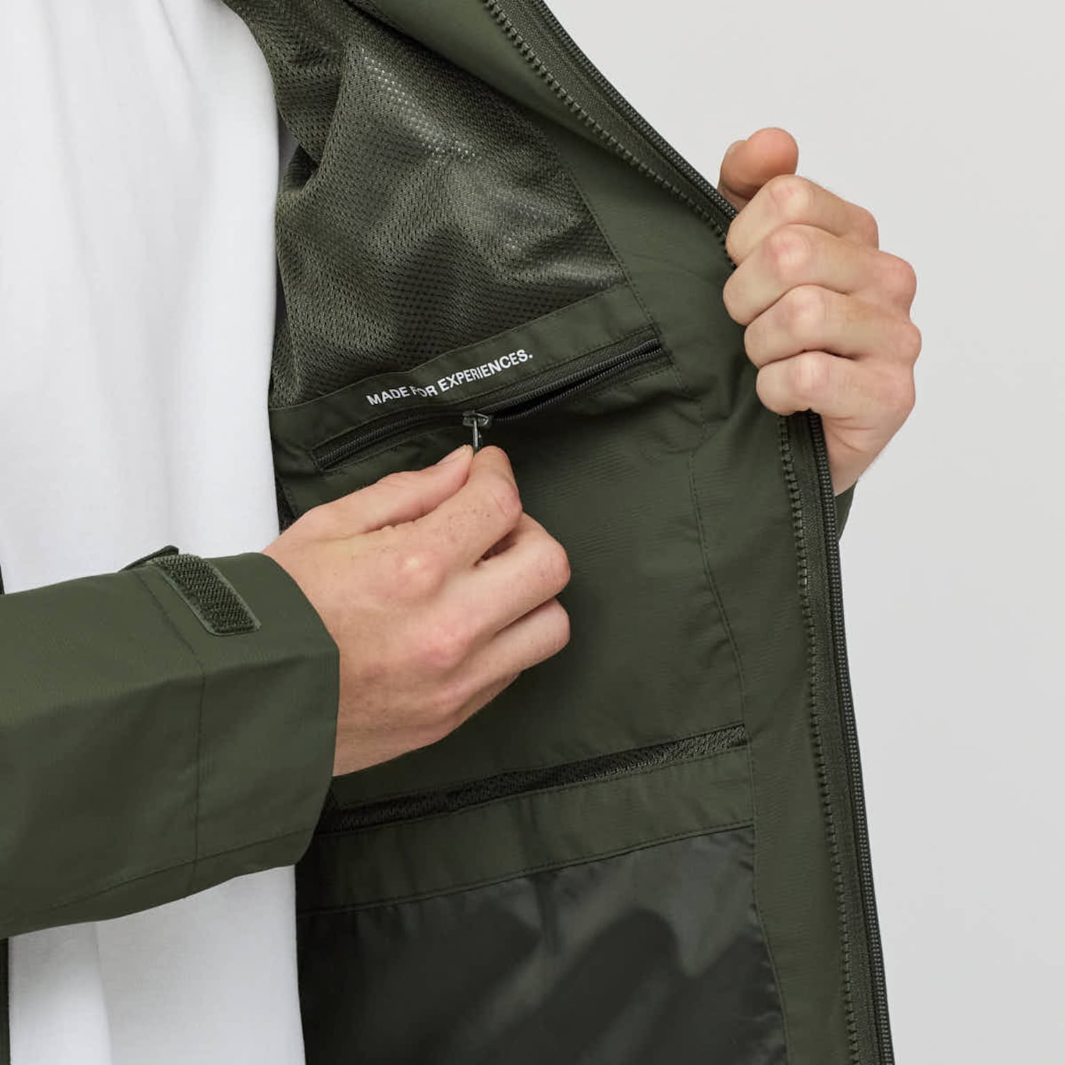 Heavy Rain Jacket, Heavy Rain Jacket Olive, Groen, Afbeelding 8 van 9