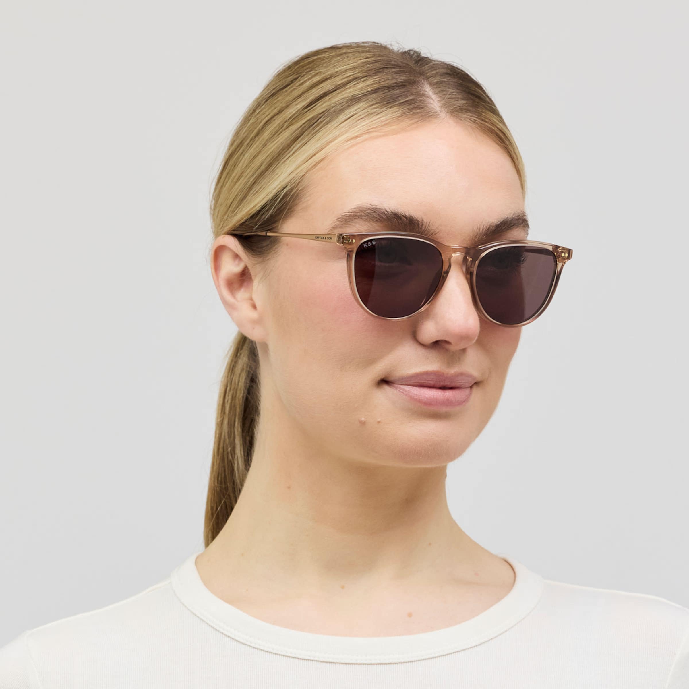 Rome Transparent Hazel Brown