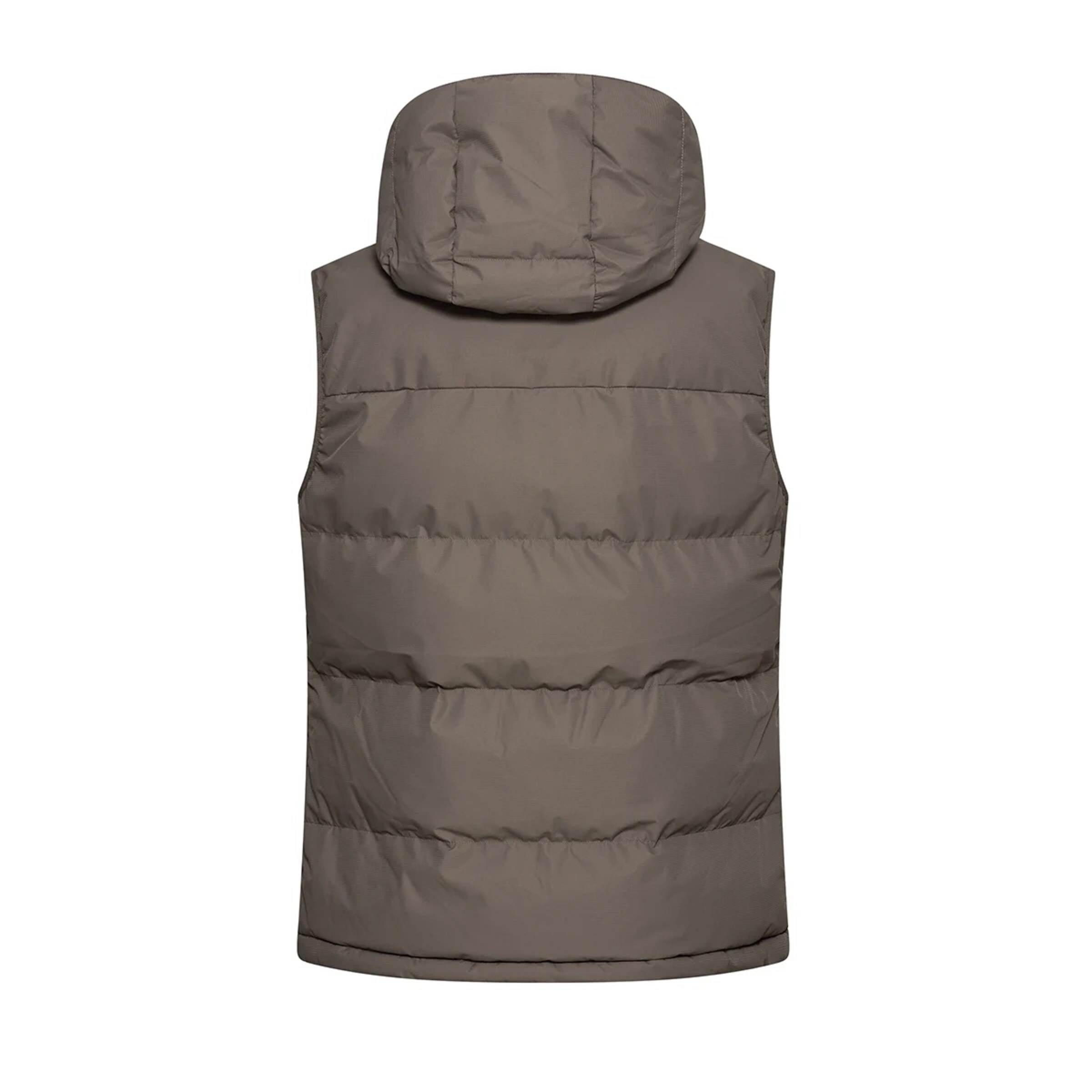 Puffer Vest Taupe