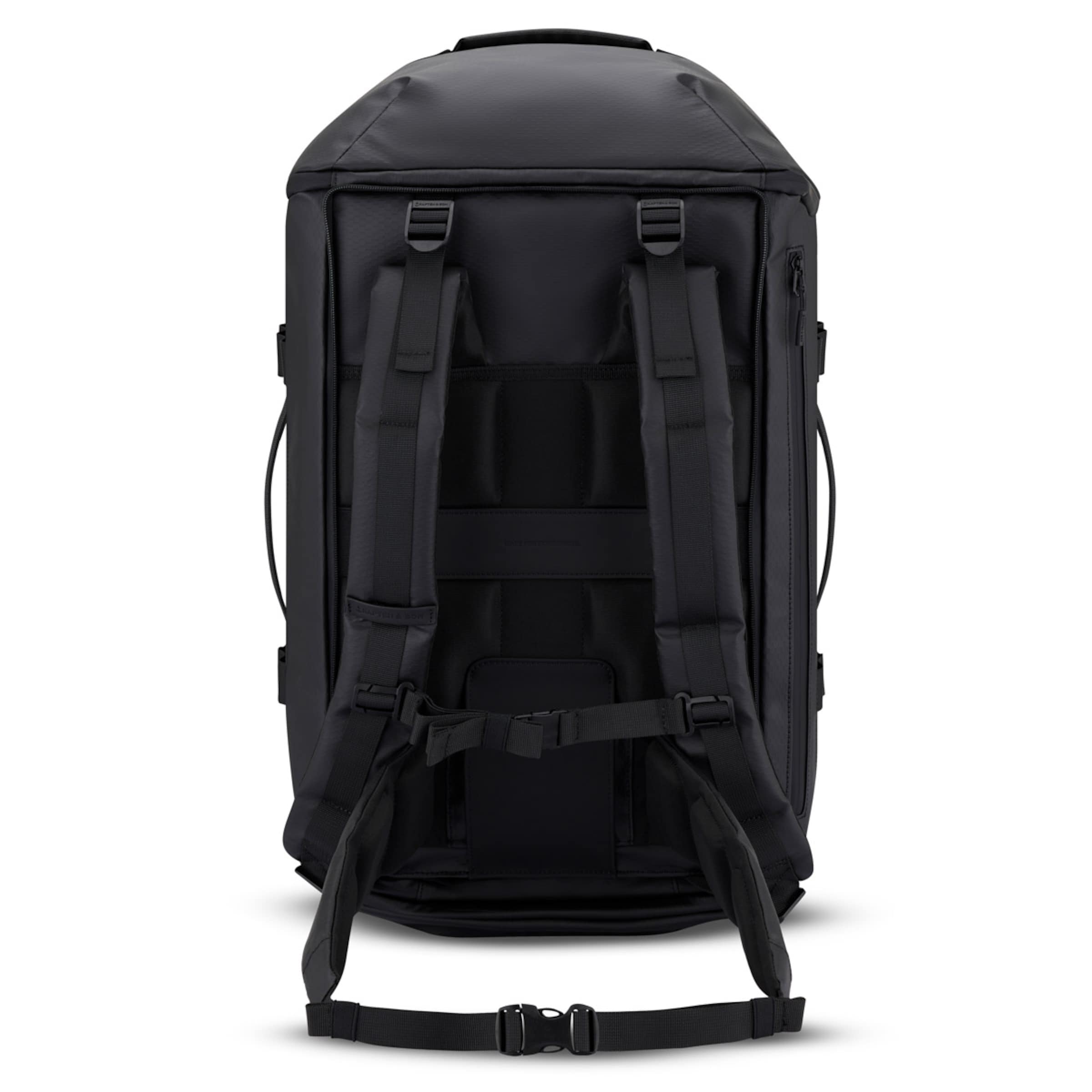 Lisbon Duffle Backpack Large All Black 