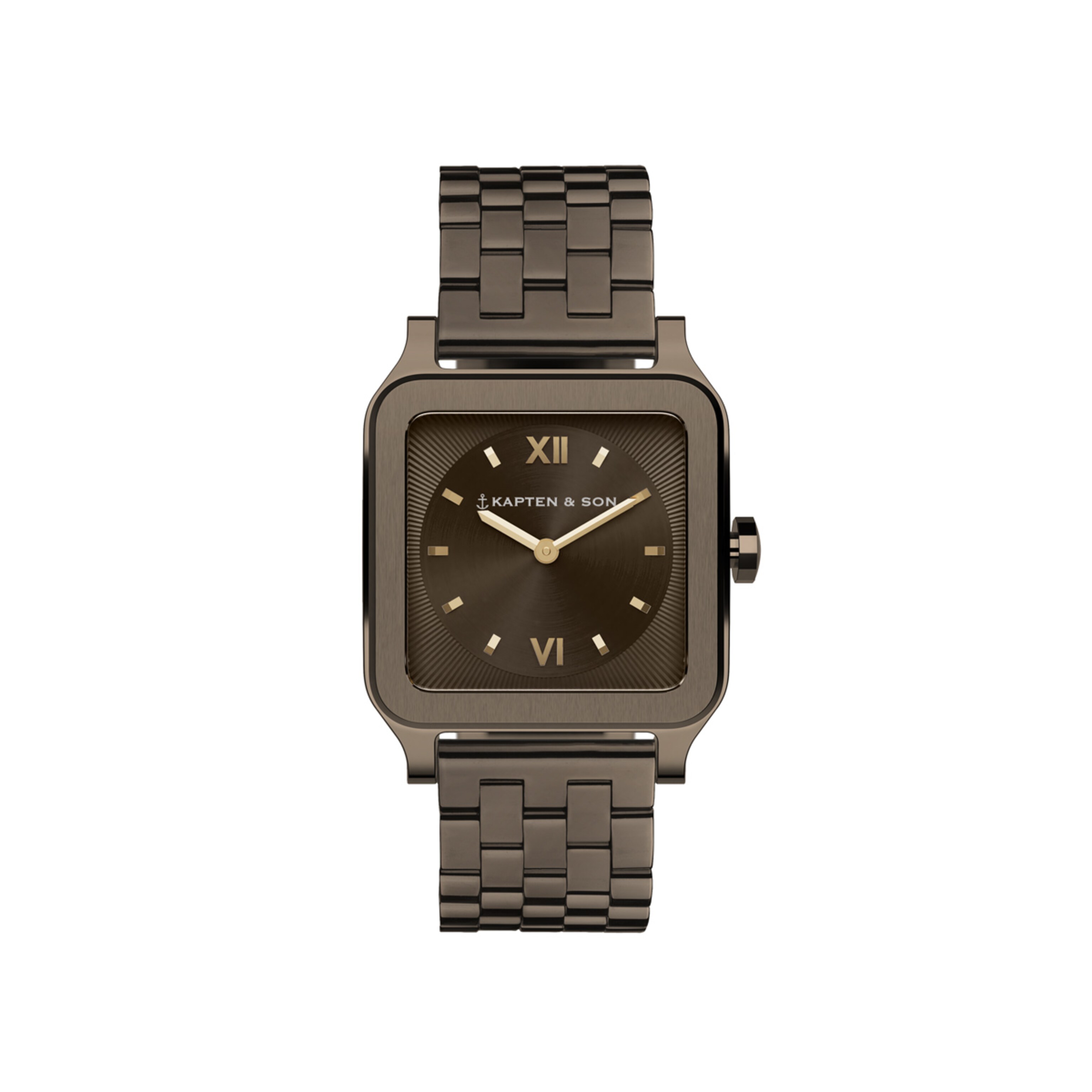 Geselecteerd, Tresor, Tresor Brown Steel, Bruin (Uitverkocht)