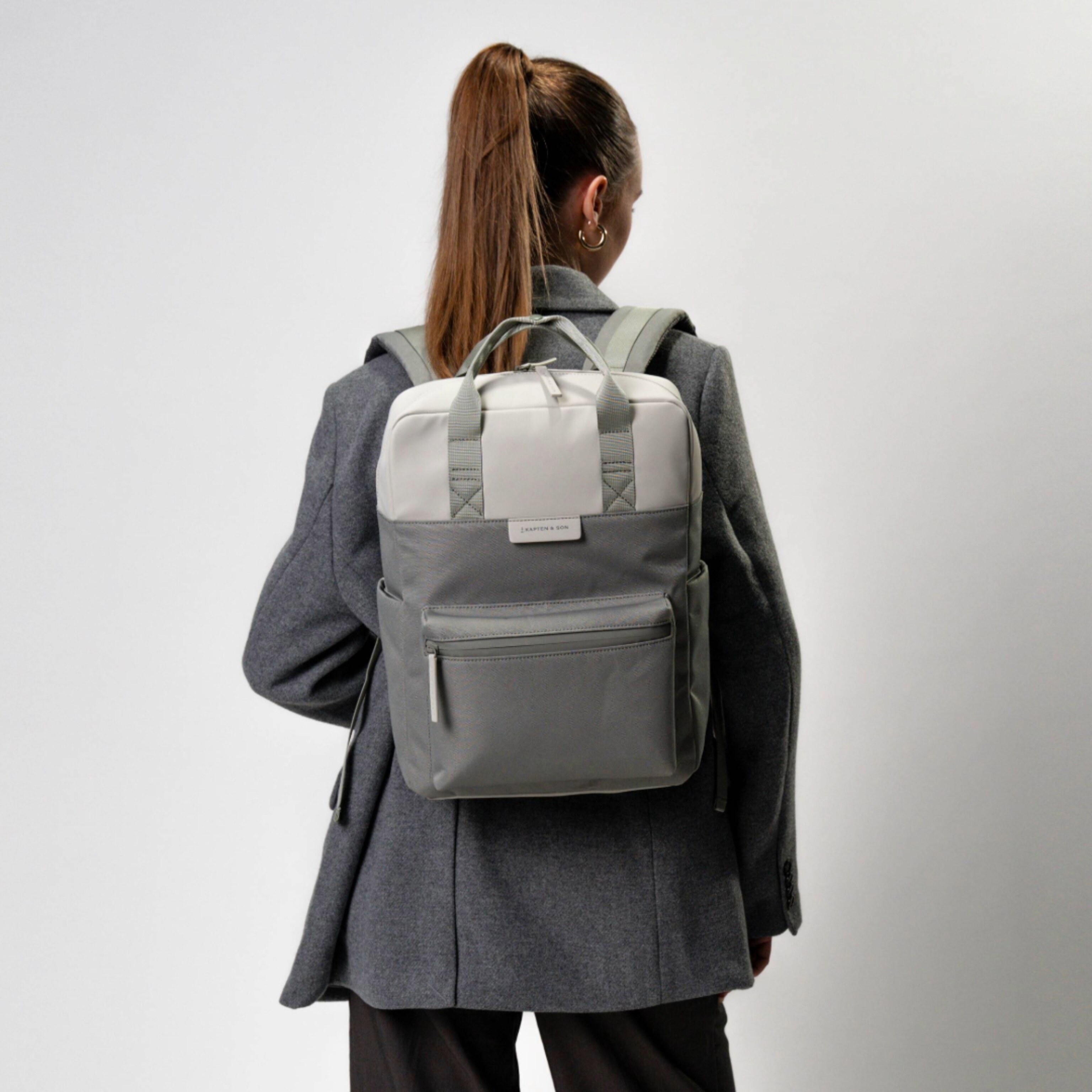 Bergen Pro Diaper Backpack Muted Sage Backpacks Kapten Kapten Son