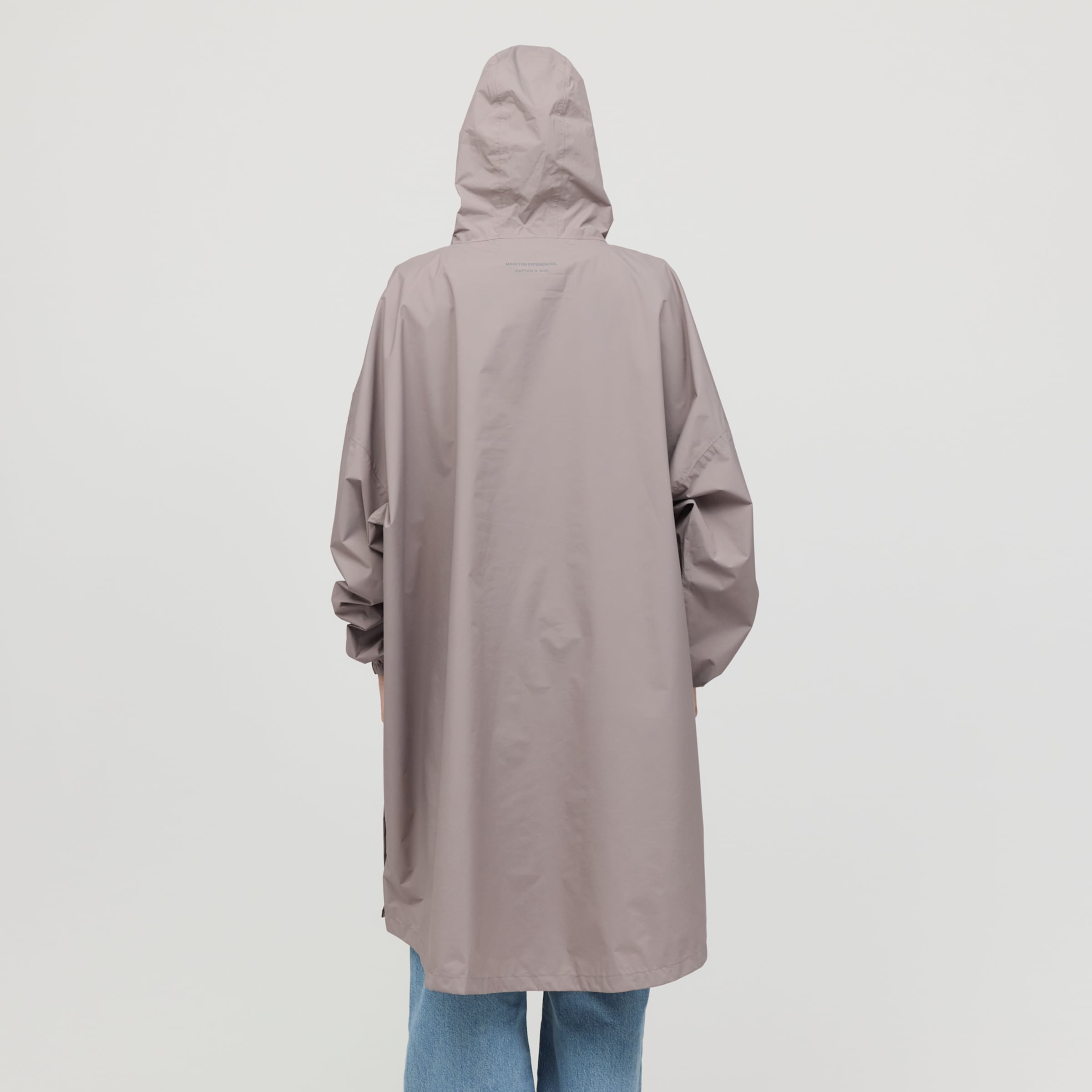 Rain Poncho Muted Rose