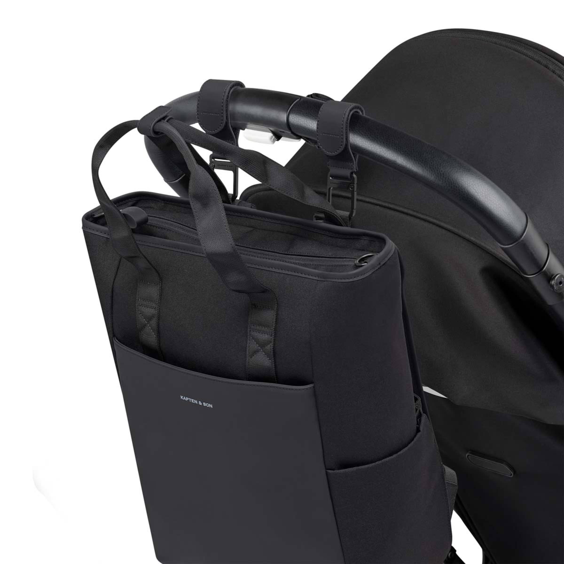 Lindby Pro Diaper Backpack Set All Black