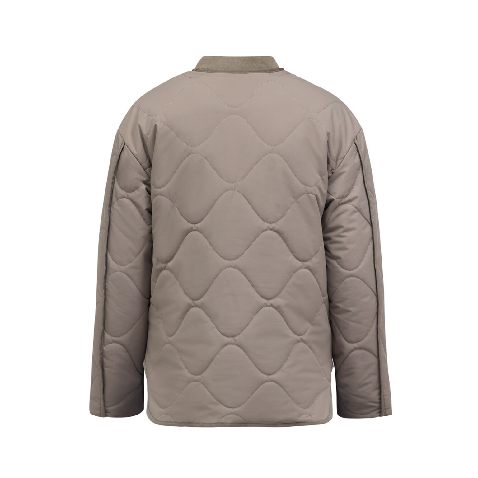 Reversible Bomber Puffer Jacket, Reversible Bomber Puffer Jacket Taupe/Fleece Taupe, Bild 5 von 13