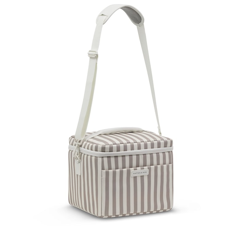 Oulu Cooling Bag, Oulu Cooling Bag Muted Rose Striped, Muted Rose