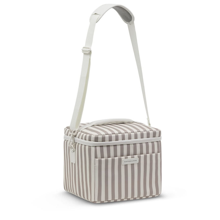 Oulu Cooling Bag, Oulu Cooling Bag Muted Rose Striped, Muted Rose, Immagine 1 di 9