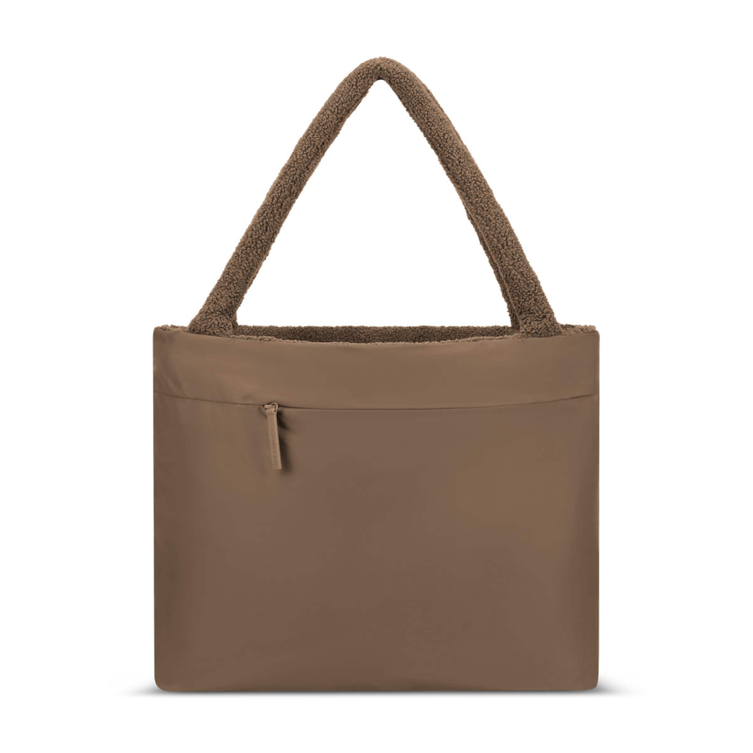 Norva 2in1 Shopper Fleece Mocha Brown