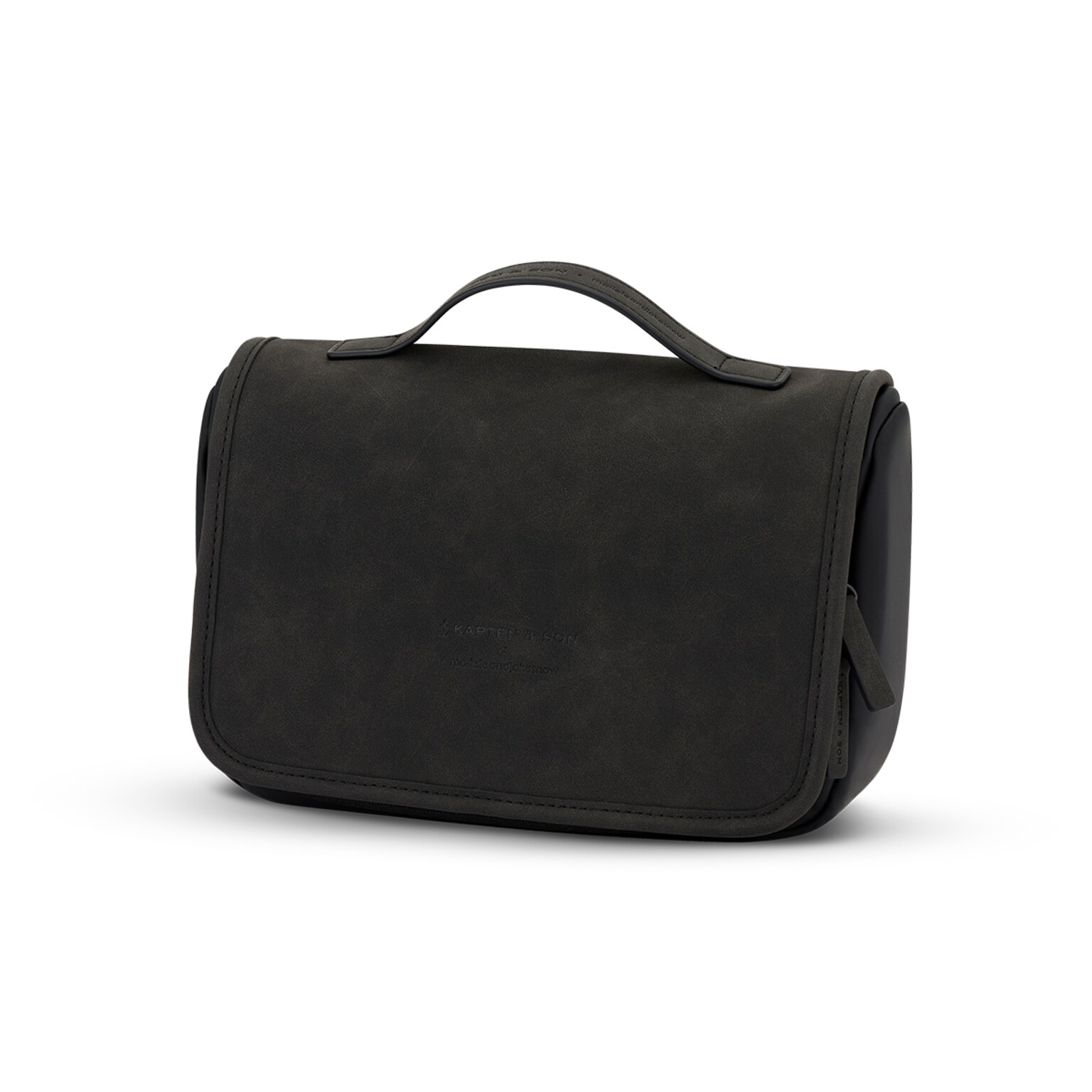 Bali Washbag, Bali Washbag All Black  by Mariefeandjakesnow, Zwart, Afbeelding 1 van 8