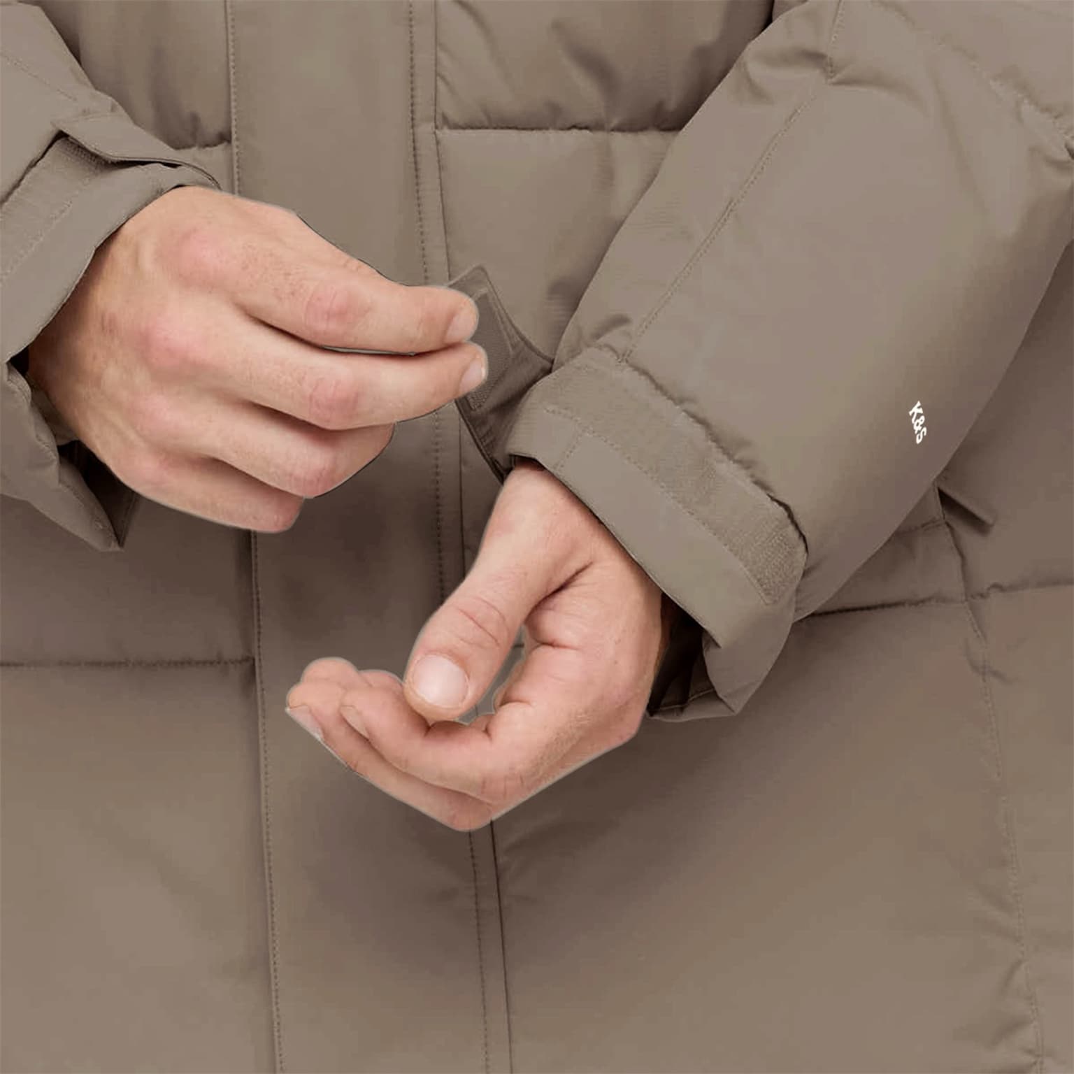 Fleece 3in1 Winter Jacket, Fleece 3in1 Winter Jacket Taupe Taupe, Bild 8 von 18