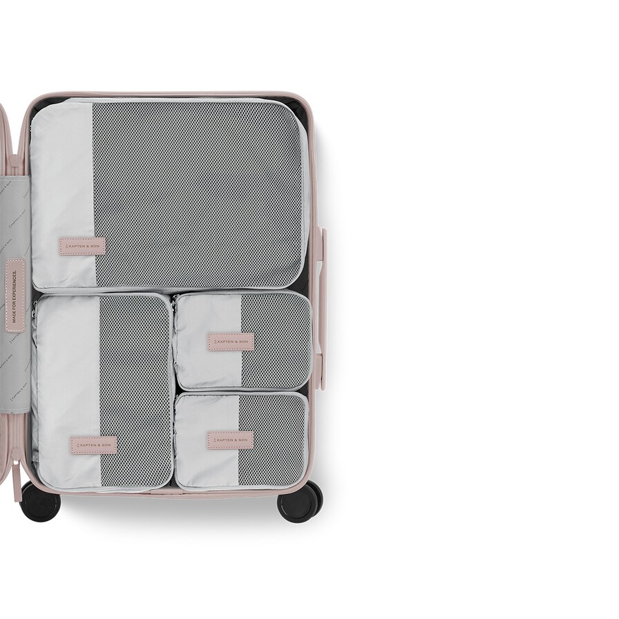 Packing Cubes, Packing Cubes Set Small Muted Clay, Muted Clay, Afbeelding 3 van 4