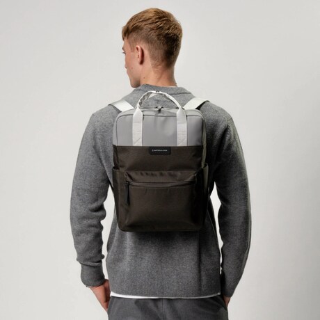 Bergen Grey Black - Backpacks | Kapten & Son