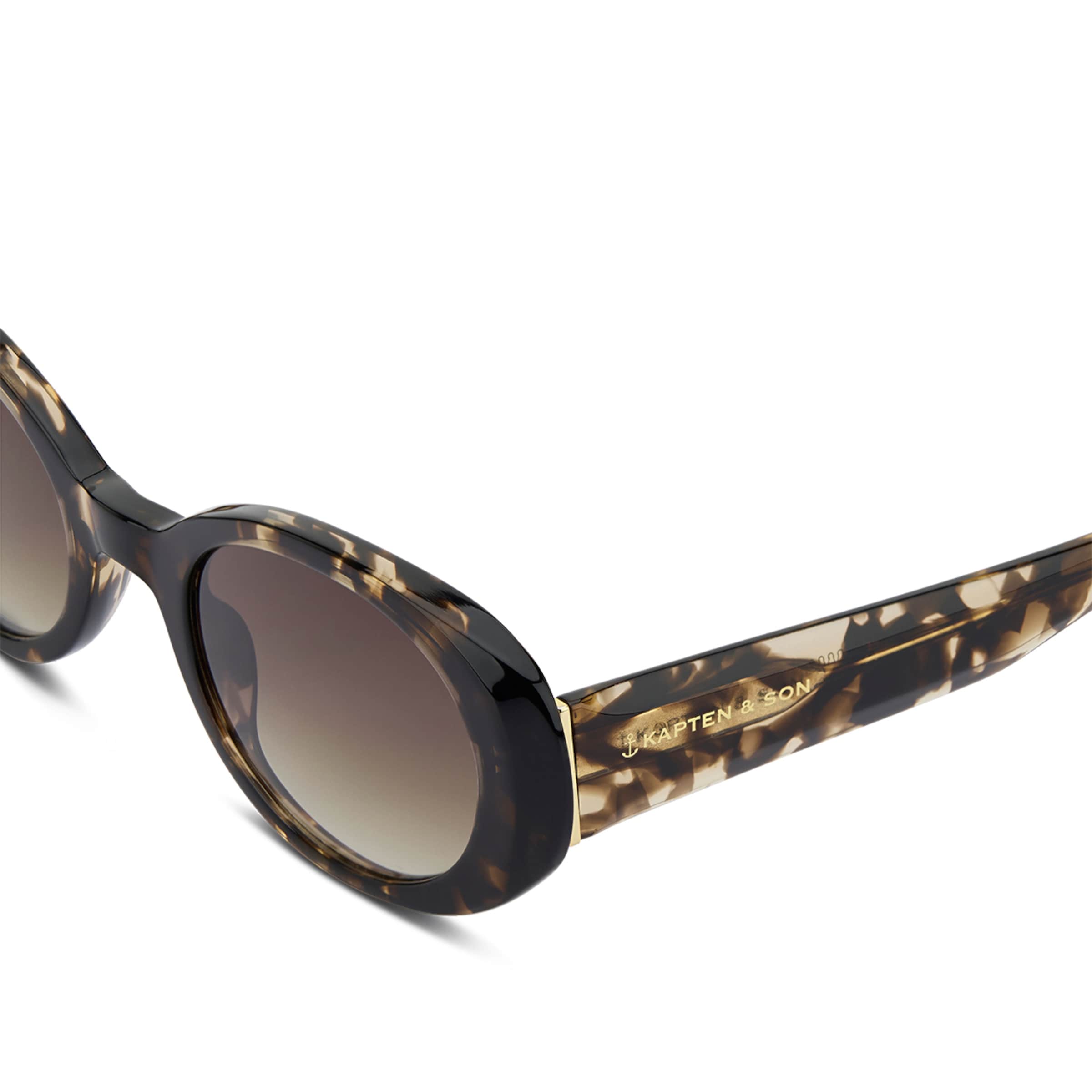 Milan Crystal Tortoise Brown