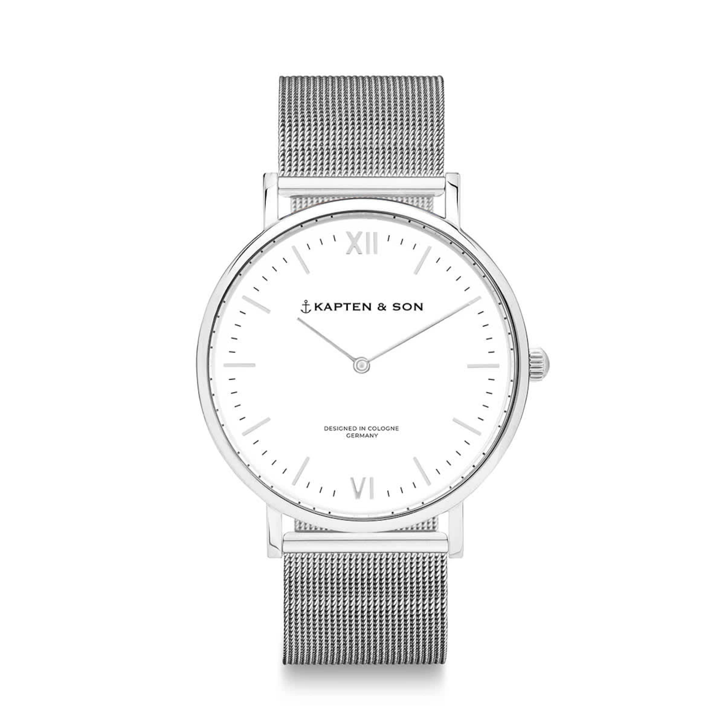 Silver hot sale line watches