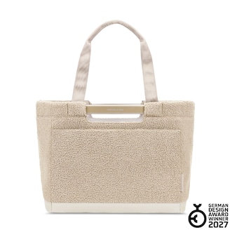Vaasa Shopping Basket, Vaasa Shopping Basket Fleece Sandstone Sandstone
