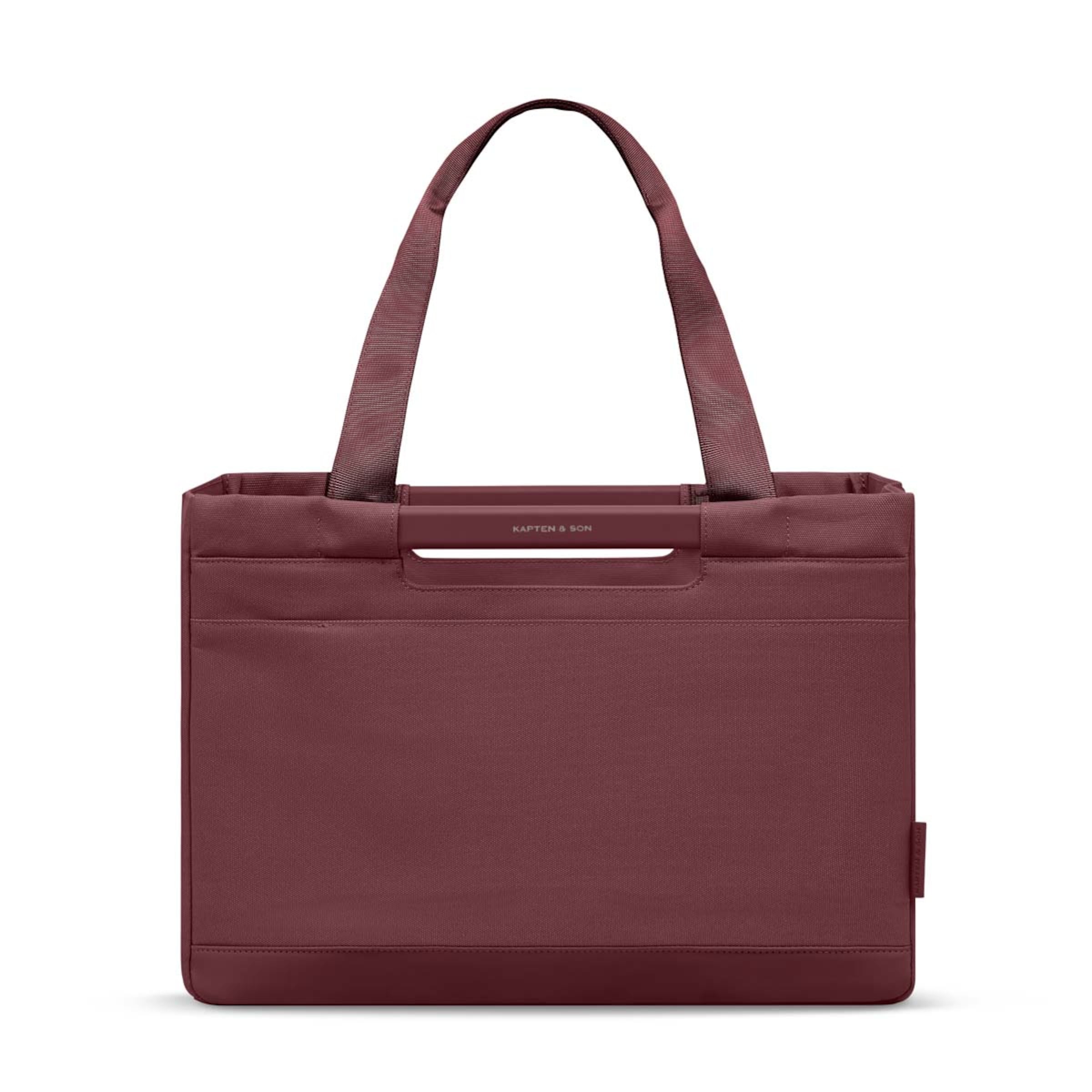 Vaasa Shopping Basket Burgundy