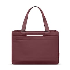 Vaasa Shopping Basket, Vaasa Shopping Basket Burgundy, Burgundy
