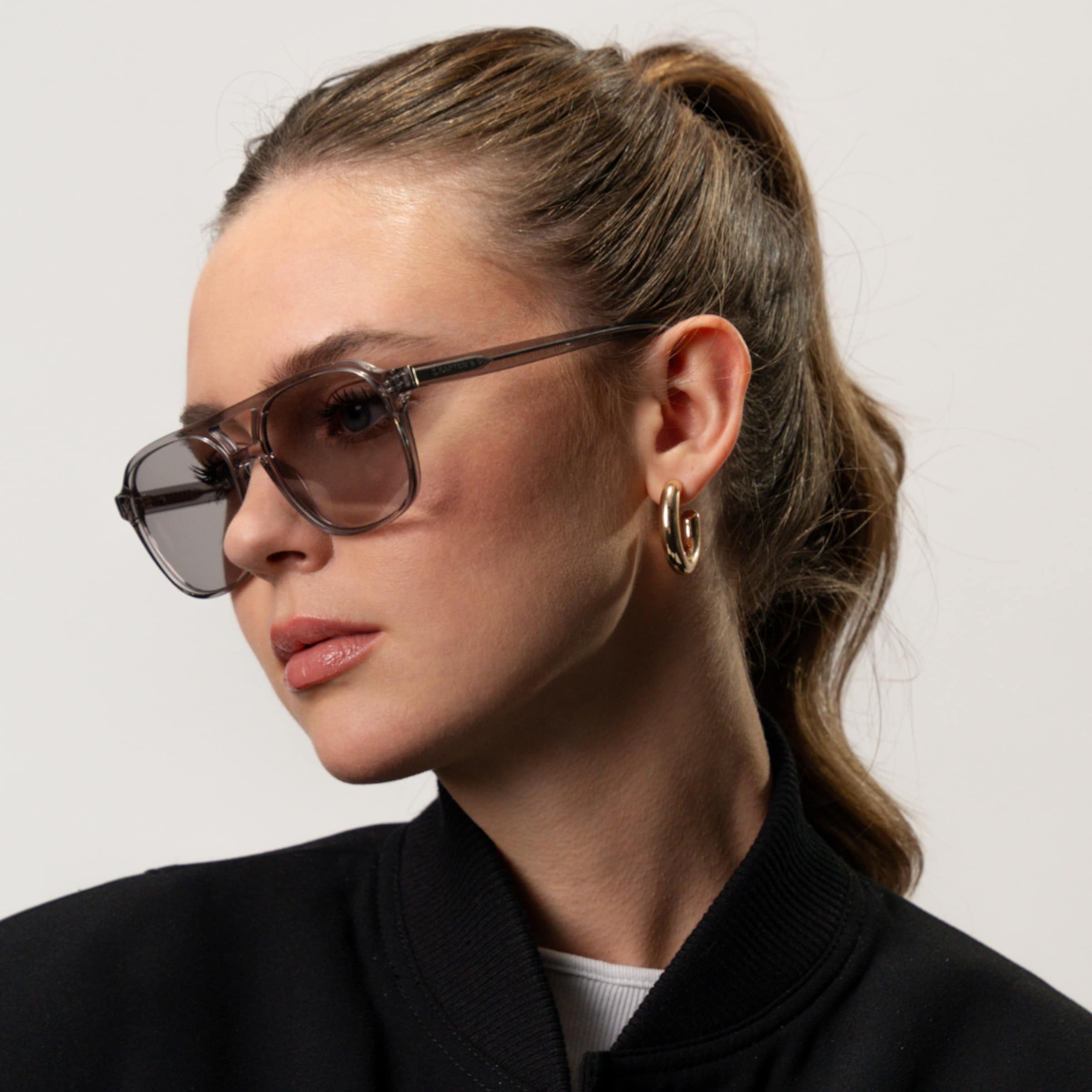 Zurich Oversize Transparent Grey