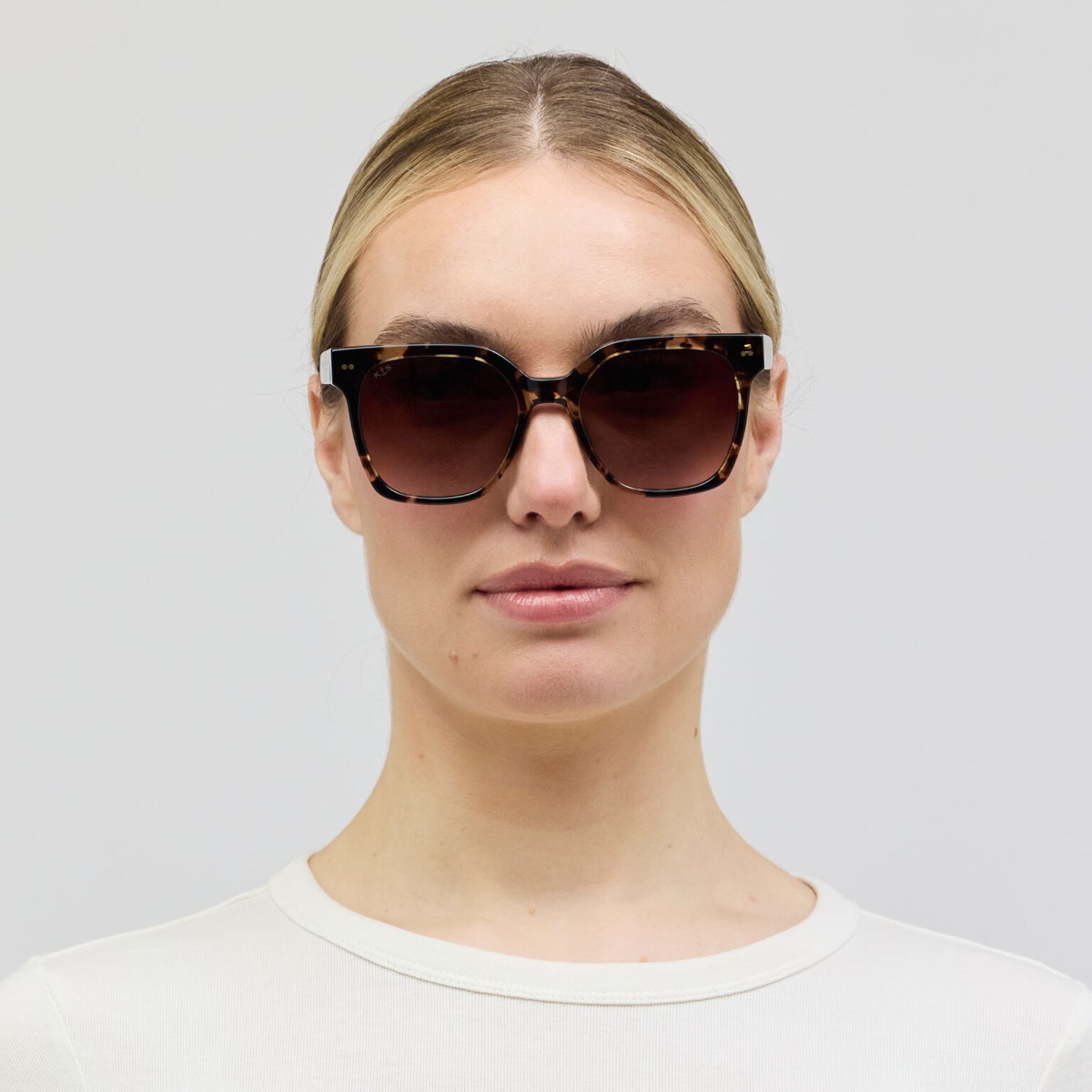Siena, Siena Crystal Tortoise Brown, Crème, Afbeelding 3 van 6
