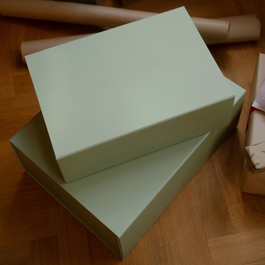 Gift Box, Gift Box Medium, Green, Image 3 of 8