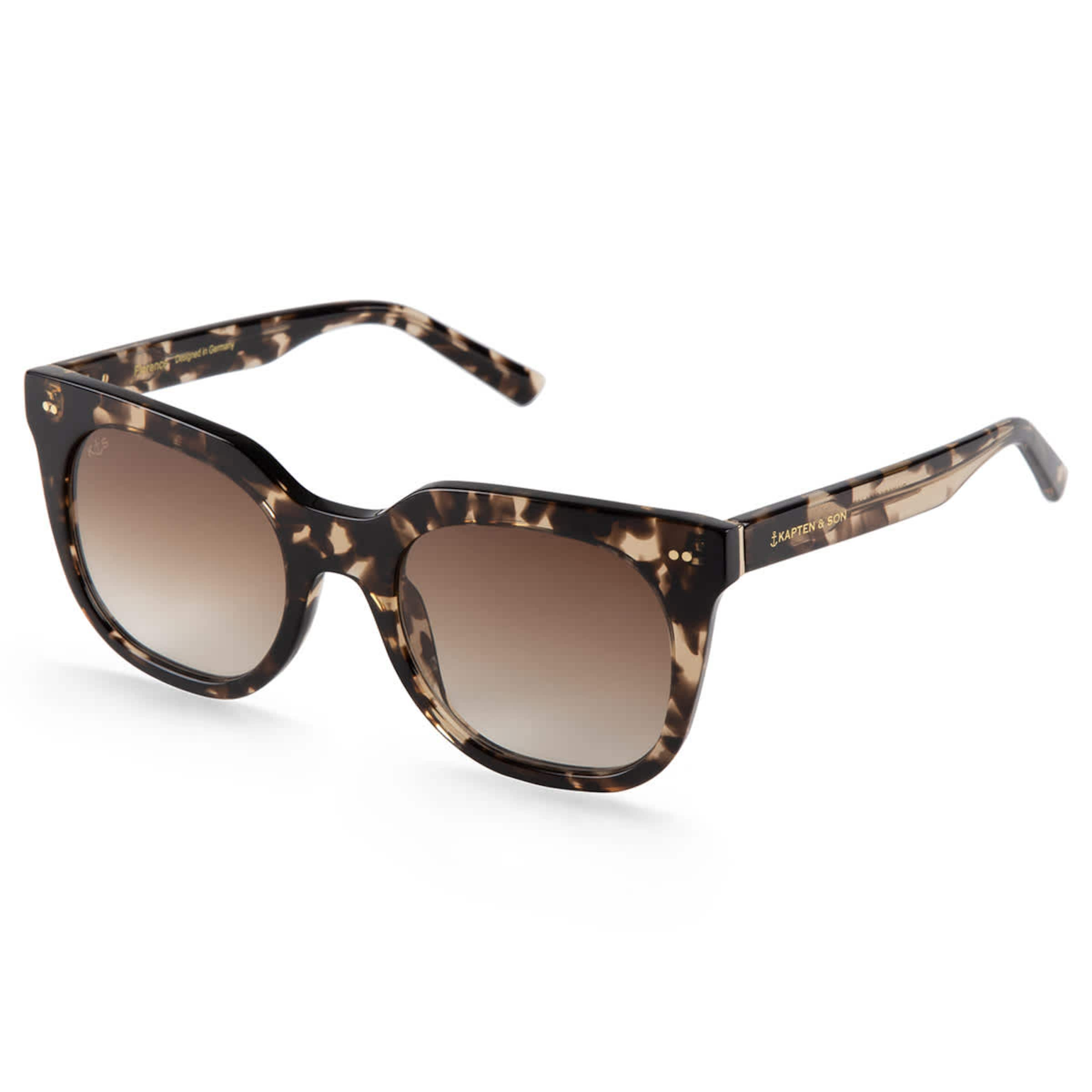 Florence Crystal Tortoise Brown Lumi re bleue Solaires