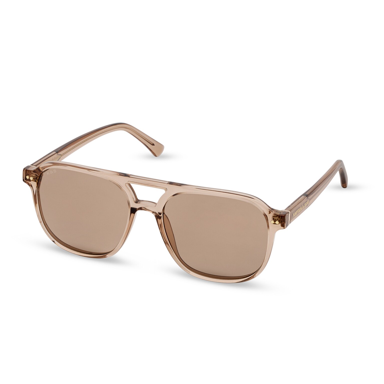 Zurich Oversize, Zurich Oversize Transparent Hazel Light Brown, Nude, Afbeelding 4 van 6