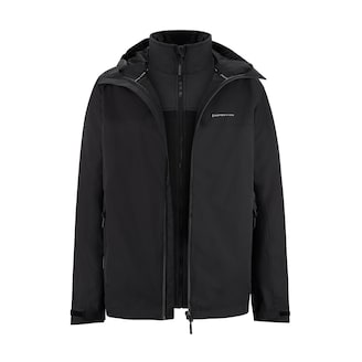 Everyday 3in1 Rain Jacket, Everyday 3in1 Rain Jacket All Black Schwarz