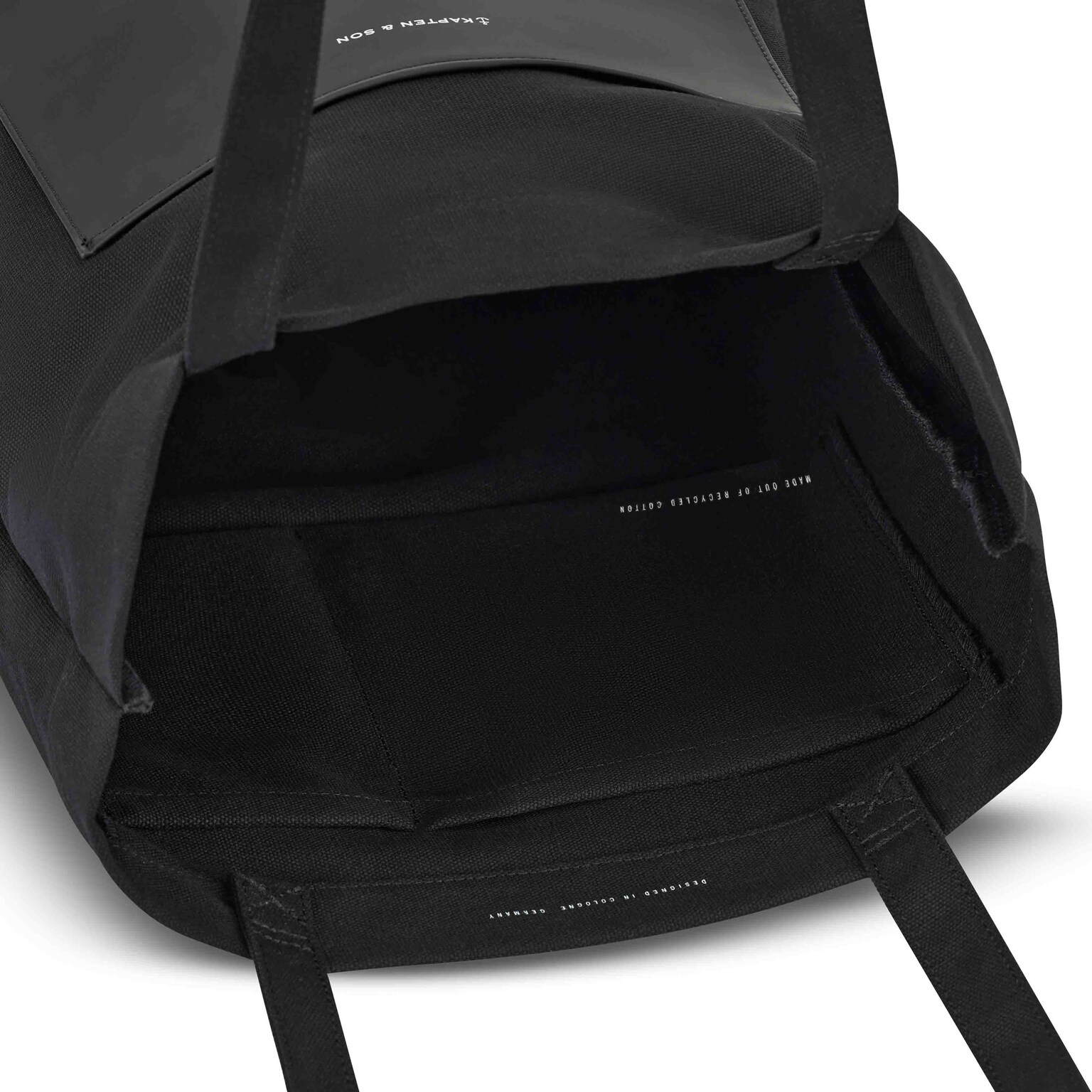 Shopper Bag, Shopper Bag All Black, Negro, Imagen 6 de 10