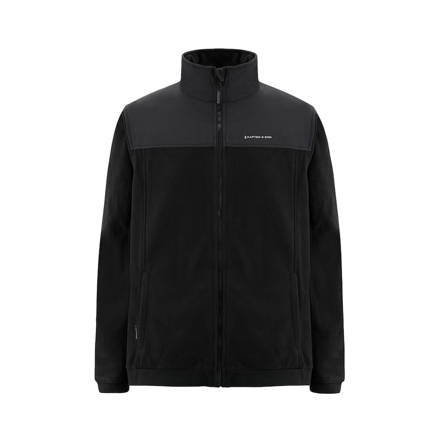 Light Fleece Jacket, Light Fleece Jacket All Black, Zwart, Afbeelding 1 van 9