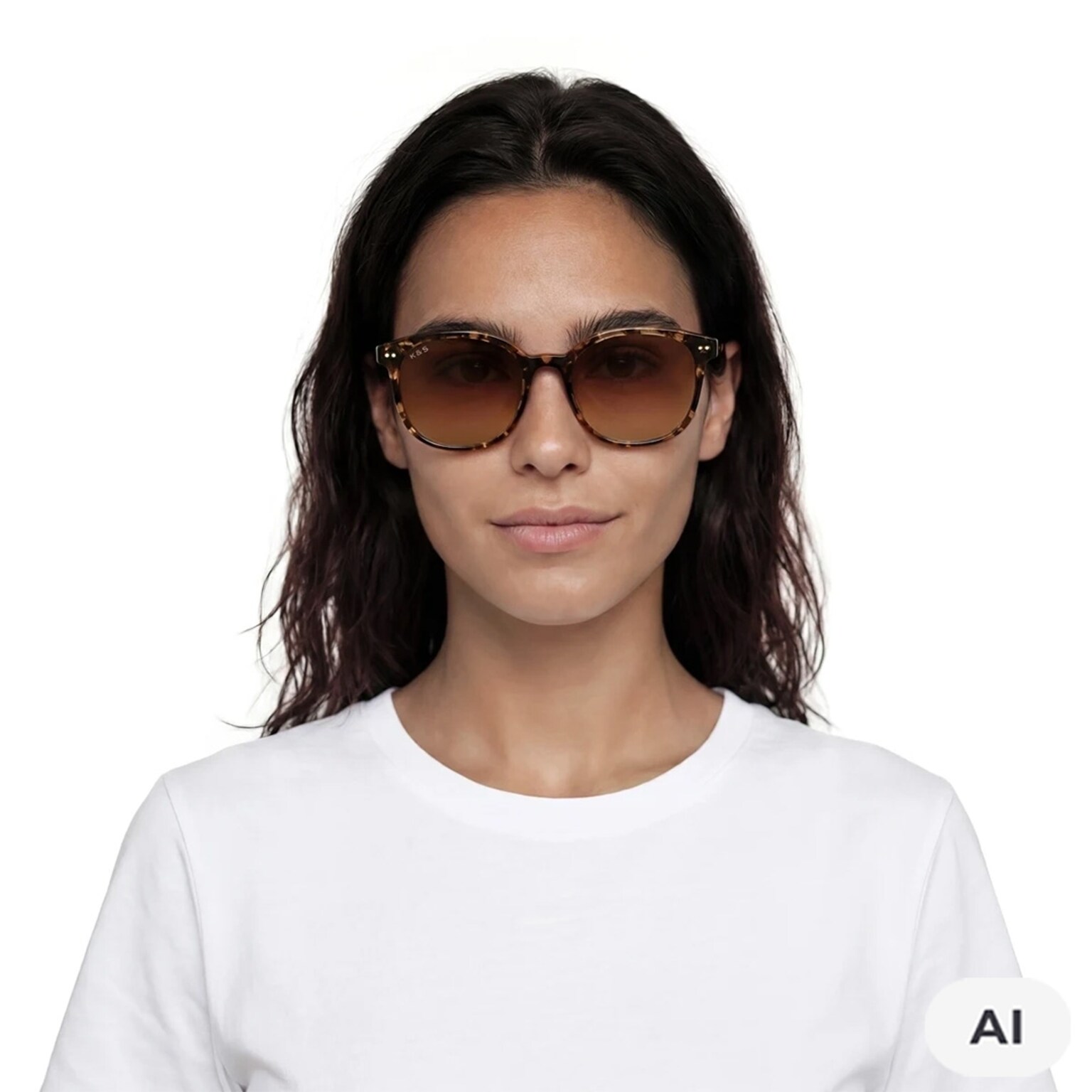 Nairobi Small, Nairobi Small Crystal Tortoise Brown, Cream, Image 3 of 5