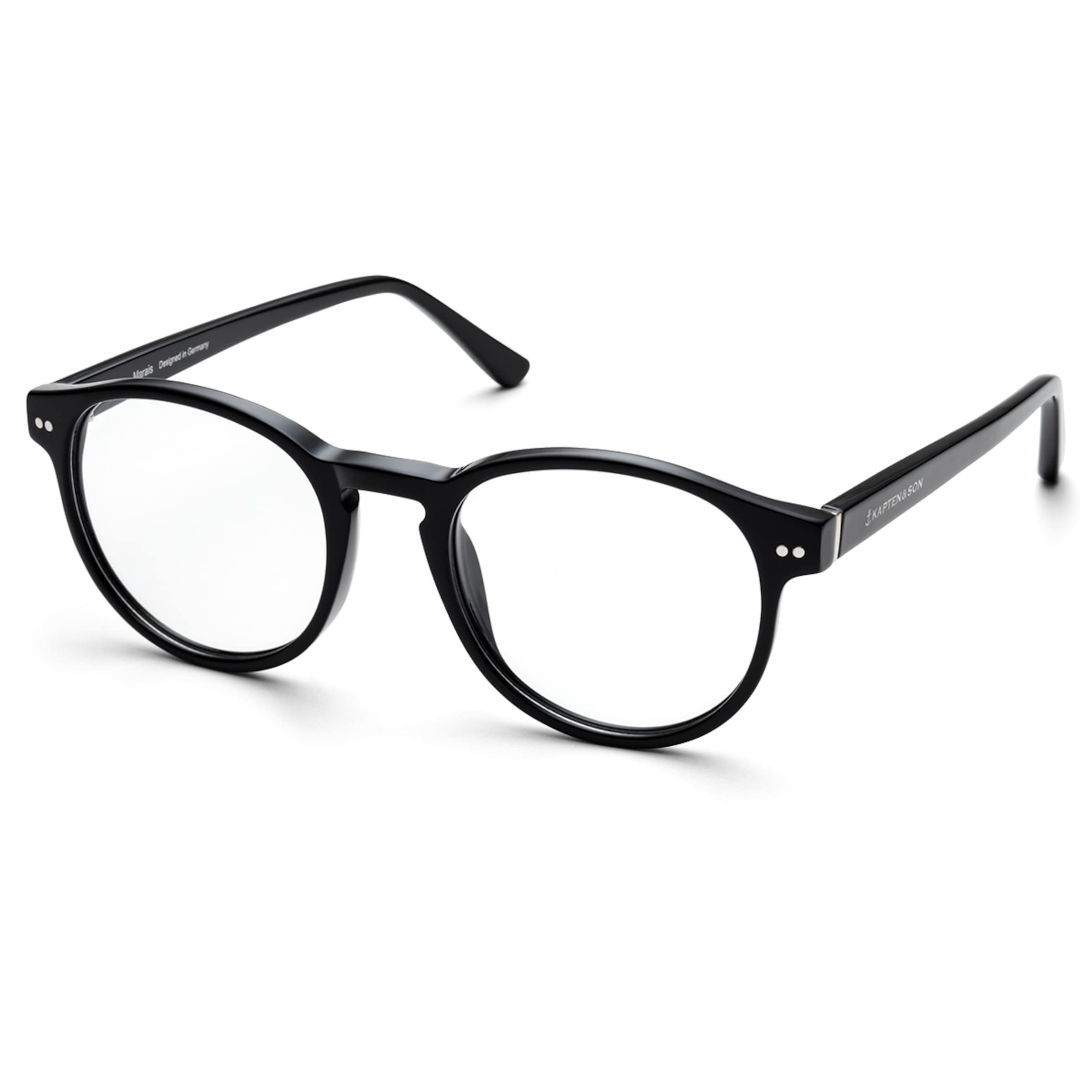 Kpten &amp; Son Marais Shine Black mit Sehstärke
